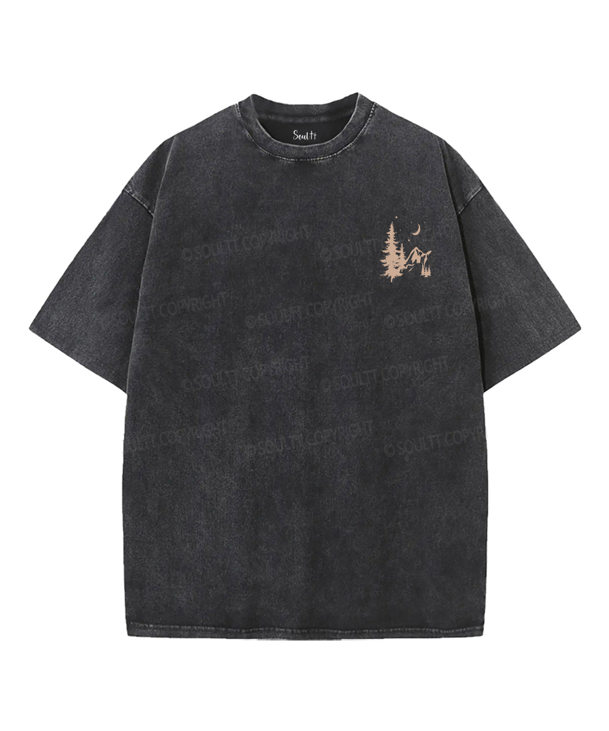 If The Stars Were Made To Worship Double Sided Unisex Washed Christian T-shirt Style002
