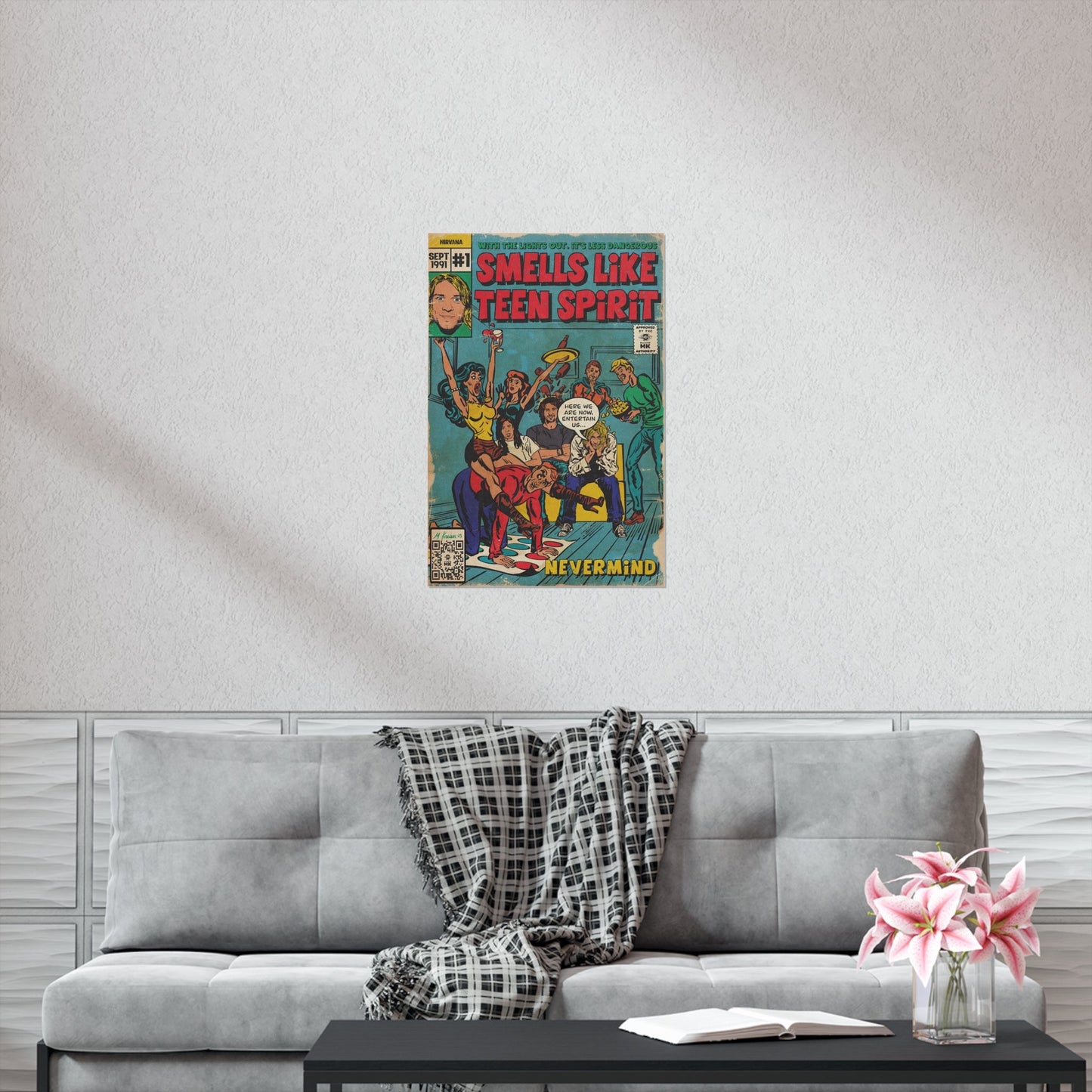 Smells Like Teen Spirit - Vertical Matte Poster