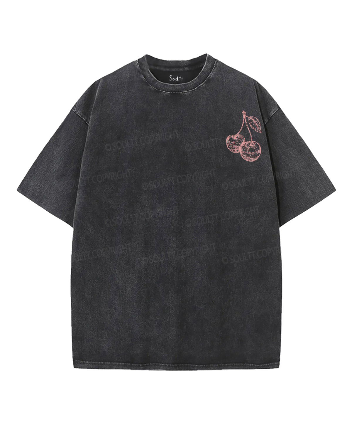 Fruit Of The Spirit Double Sided Unisex Washed Christian T-shirt Style007