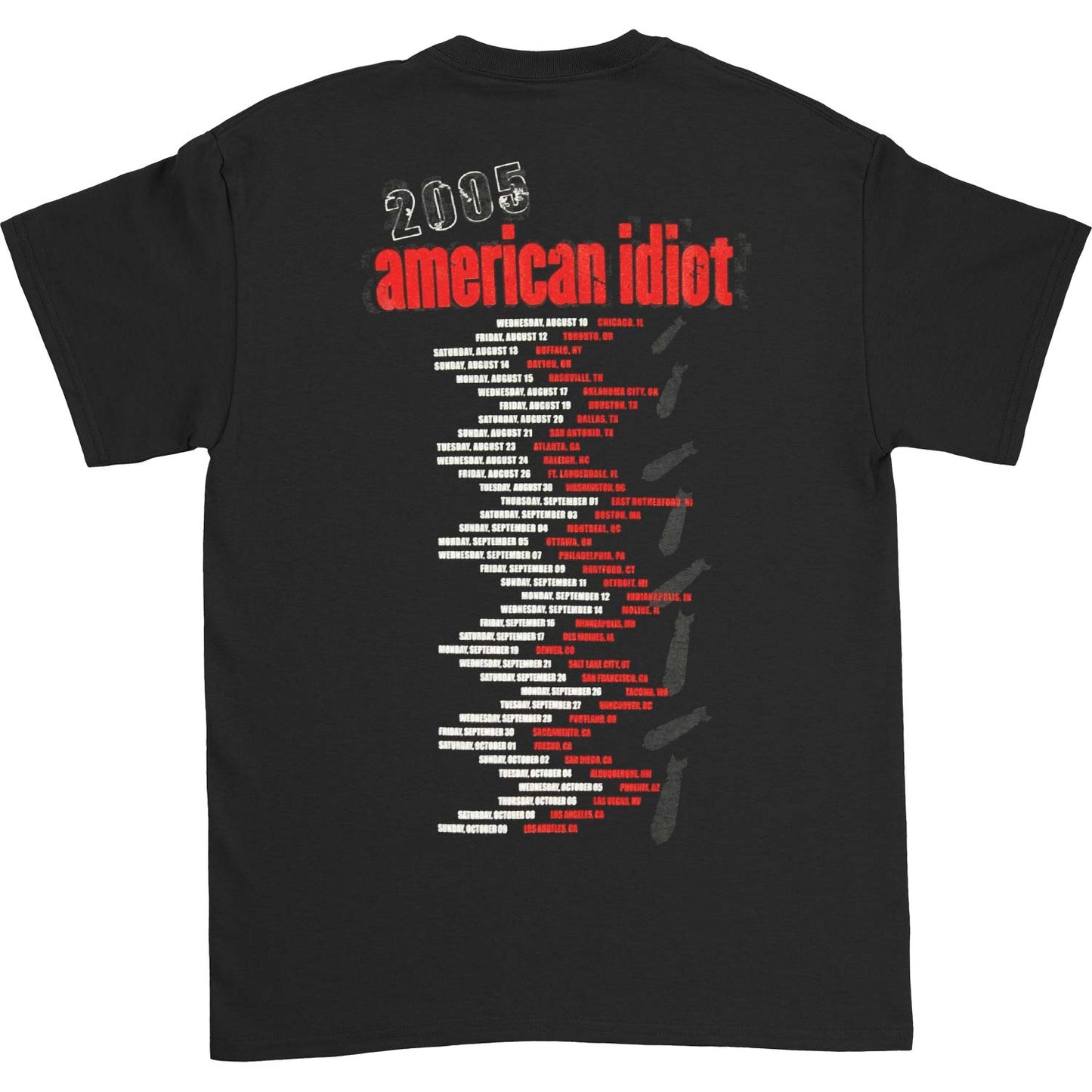 American Idiot Tour T-shirt