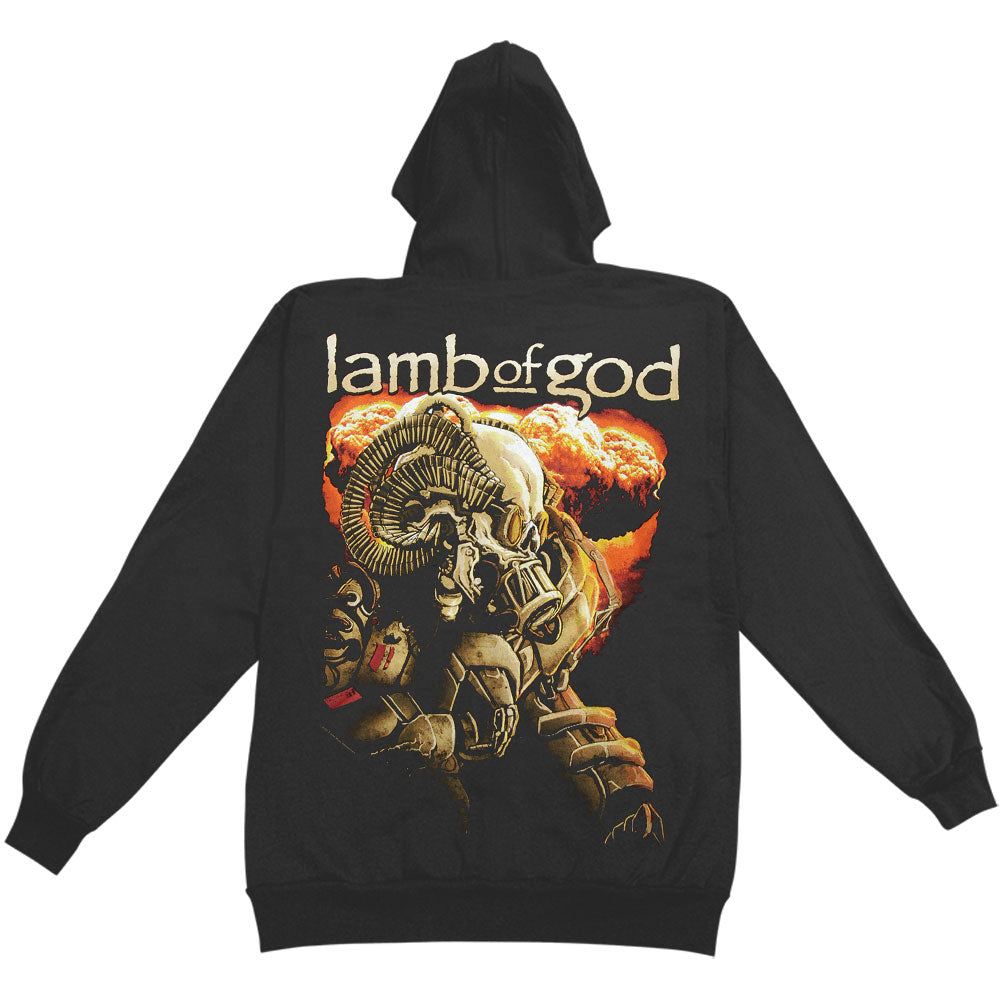 Anime Zippered Hooded Sweatshirt