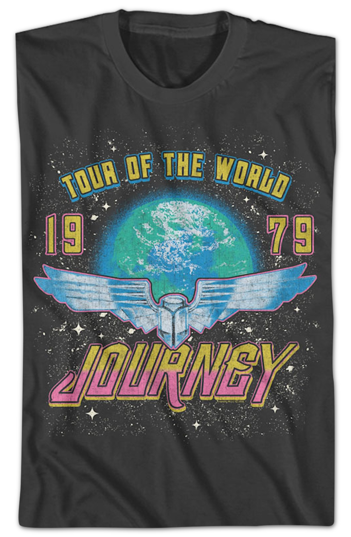 1979 Tour Of The World Journey T-Shirt