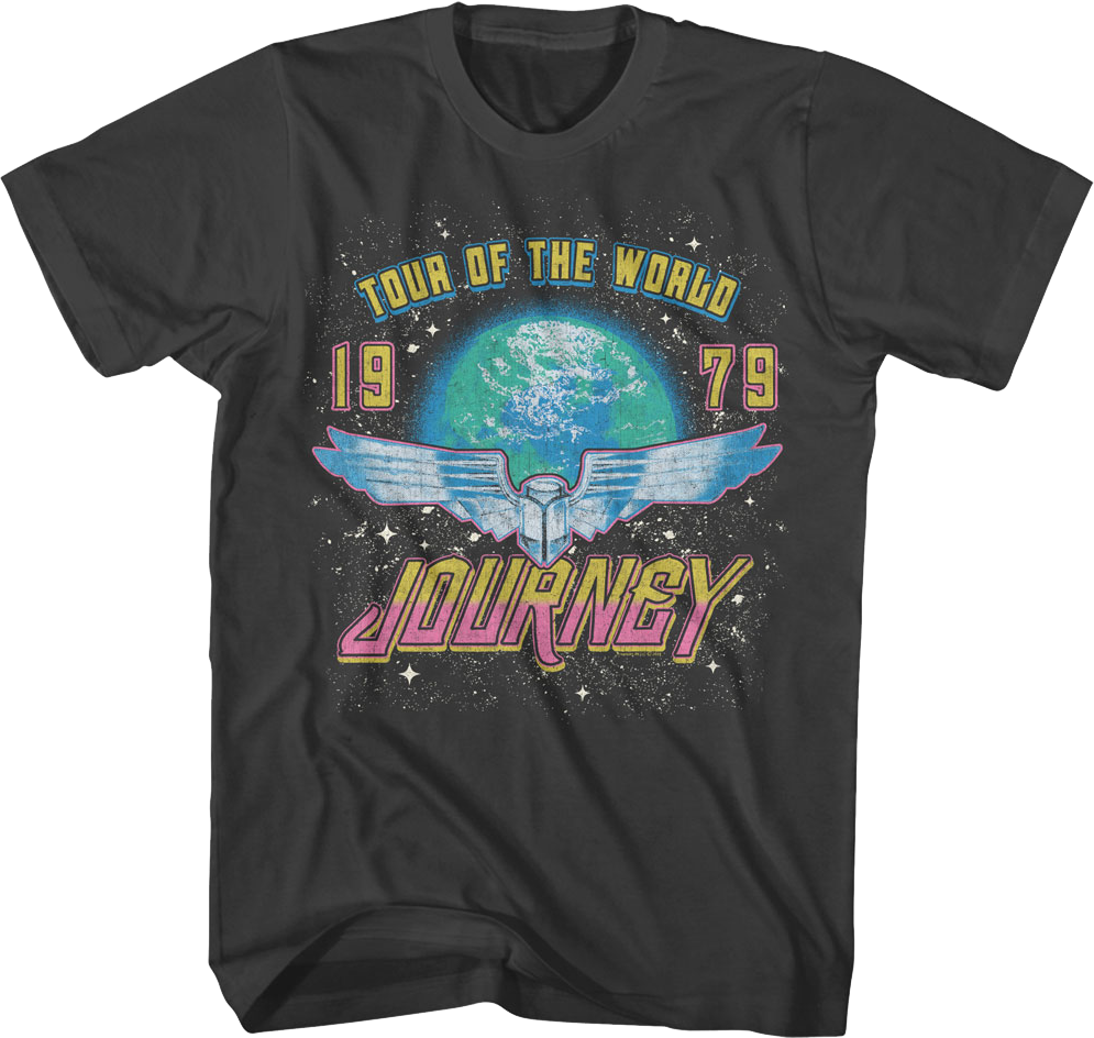 1979 Tour Of The World Journey T-Shirt