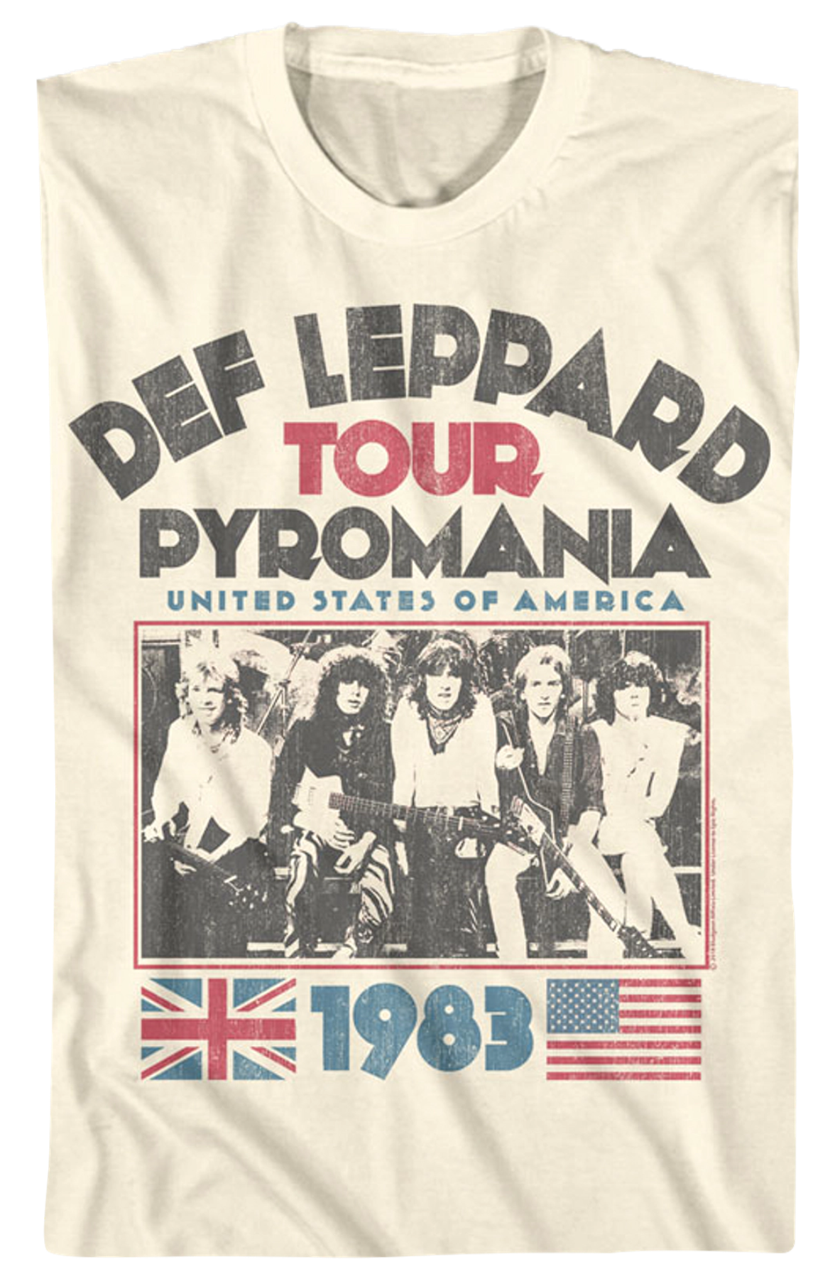 1983 Tour Def Leppard T-Shirt