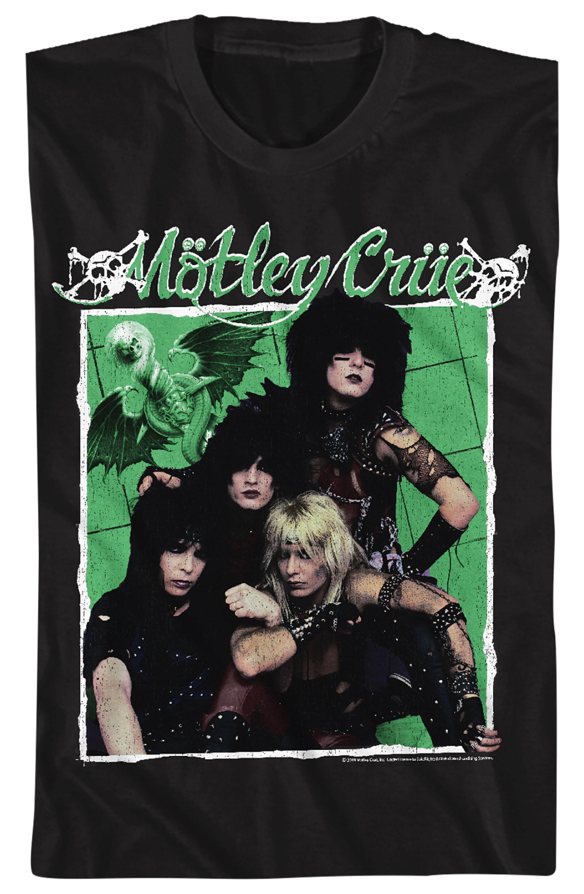 1989 Group Photo Motley Crue T-Shirt