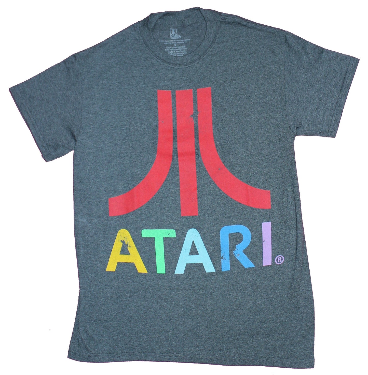 Atari Mens T-Shirt - Classic Multicolor Logo Image