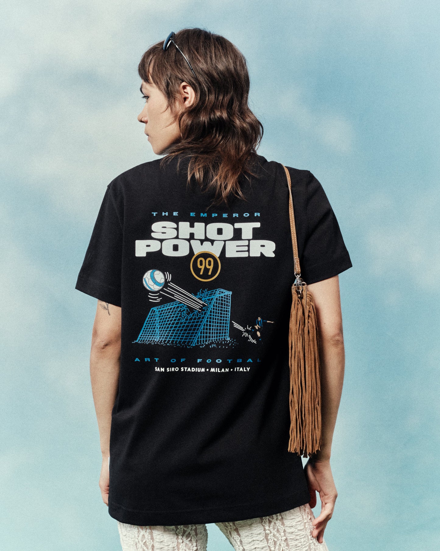 Shot Power 99 Black Tee