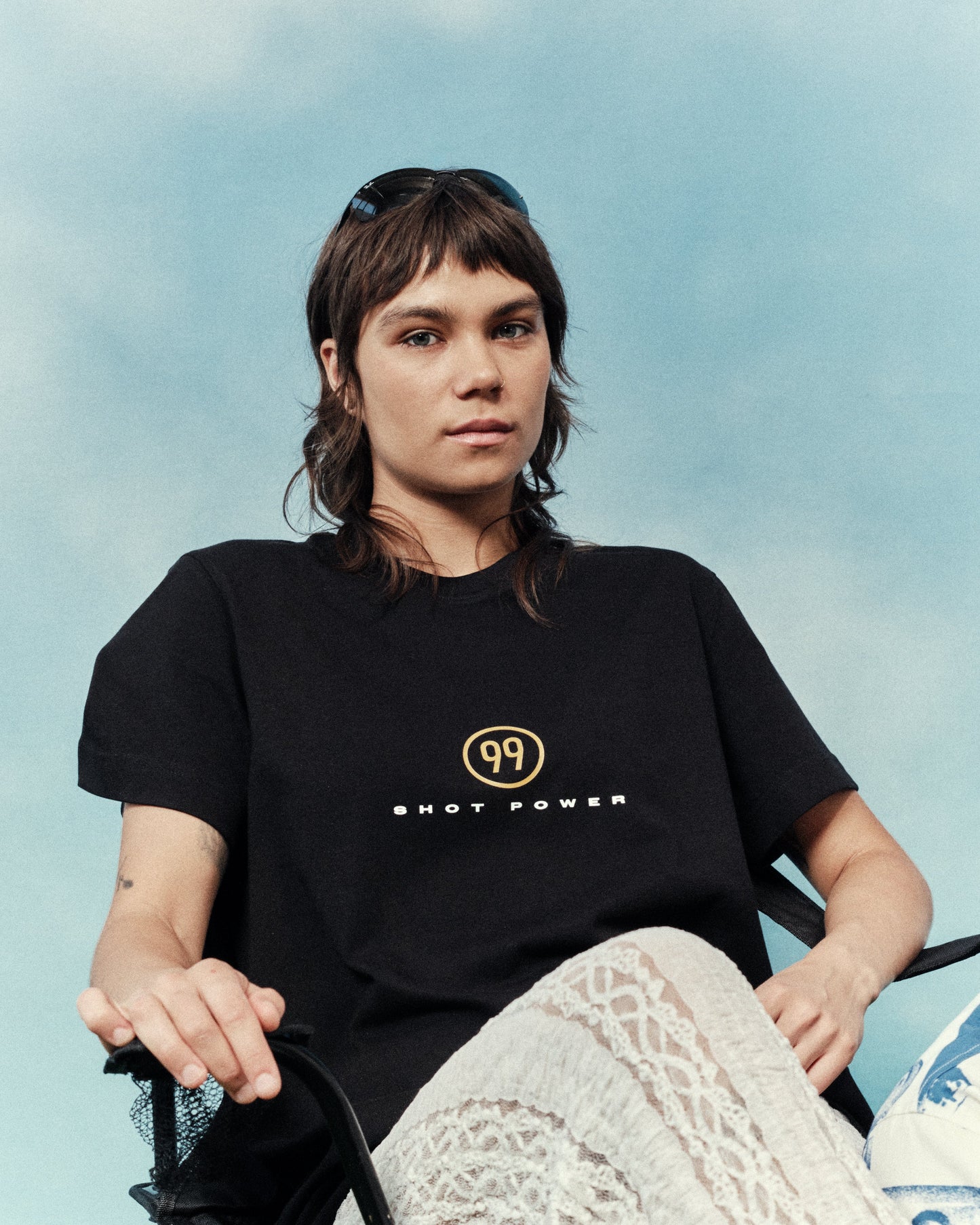 Shot Power 99 Black Tee