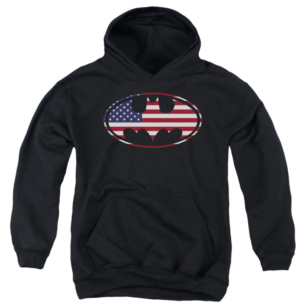 American Flag Oval Hooded Sweatshirt Style001