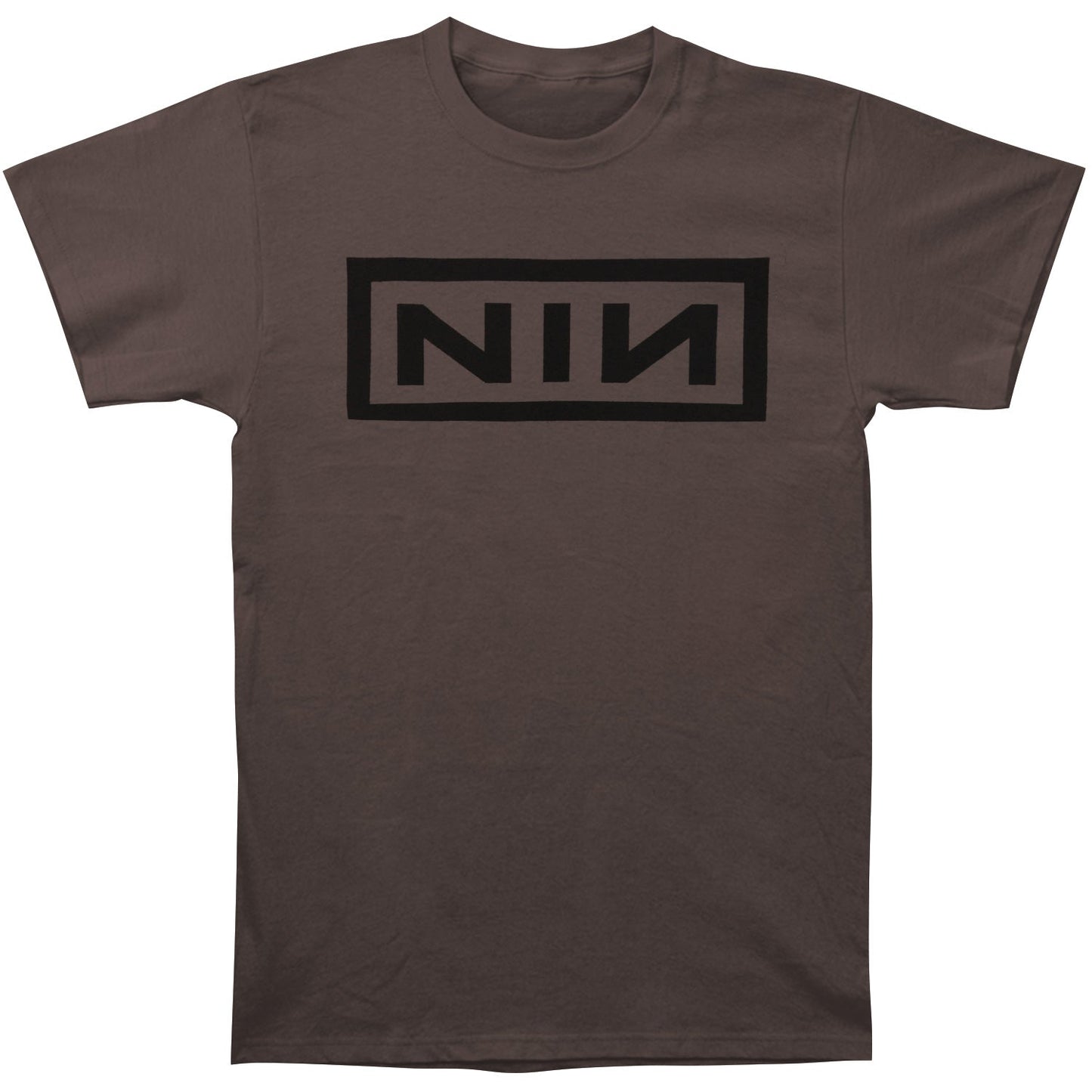 Black Logo On Charcoal Slim Fit T-shirt