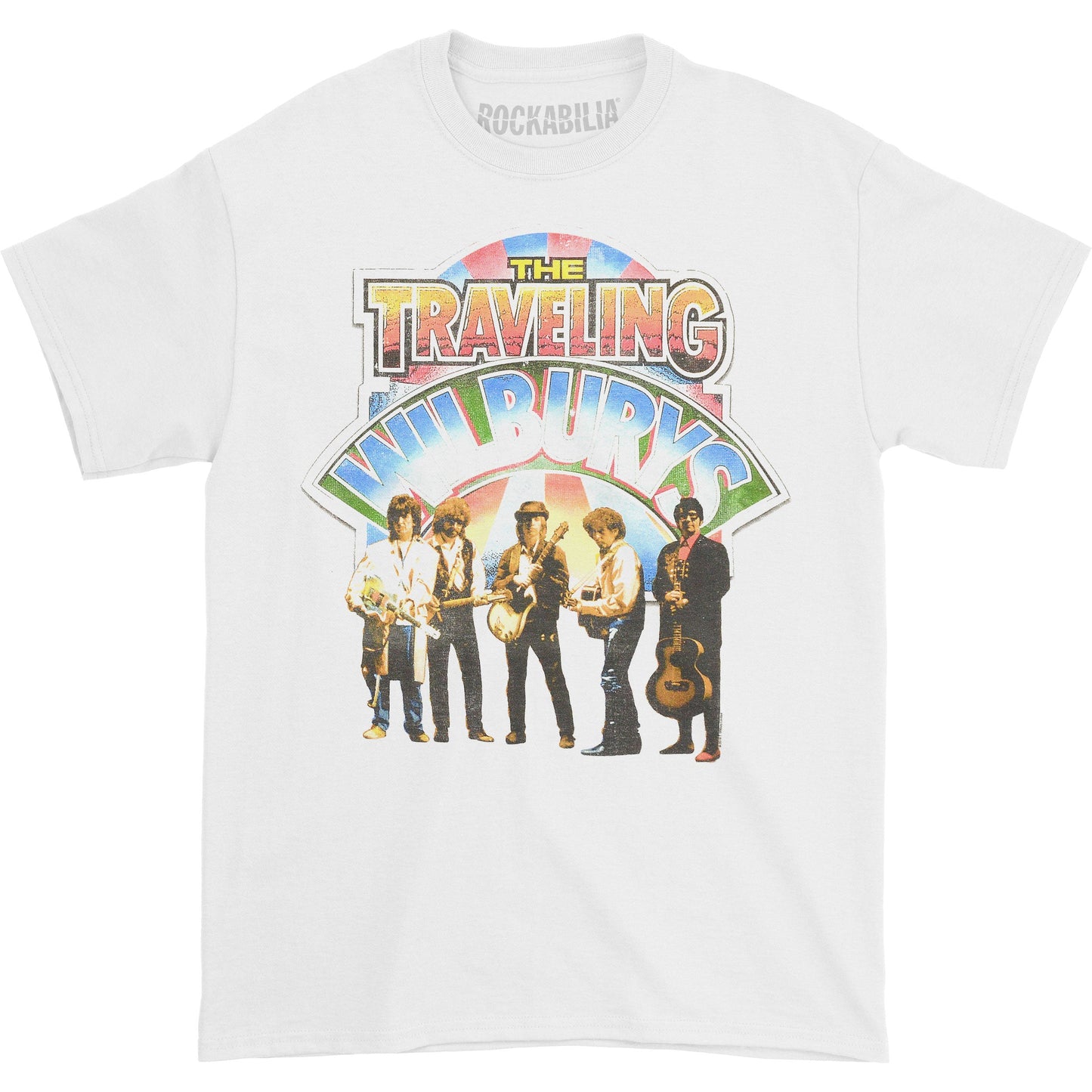 Band Photo Slim Fit T-shirt Style001