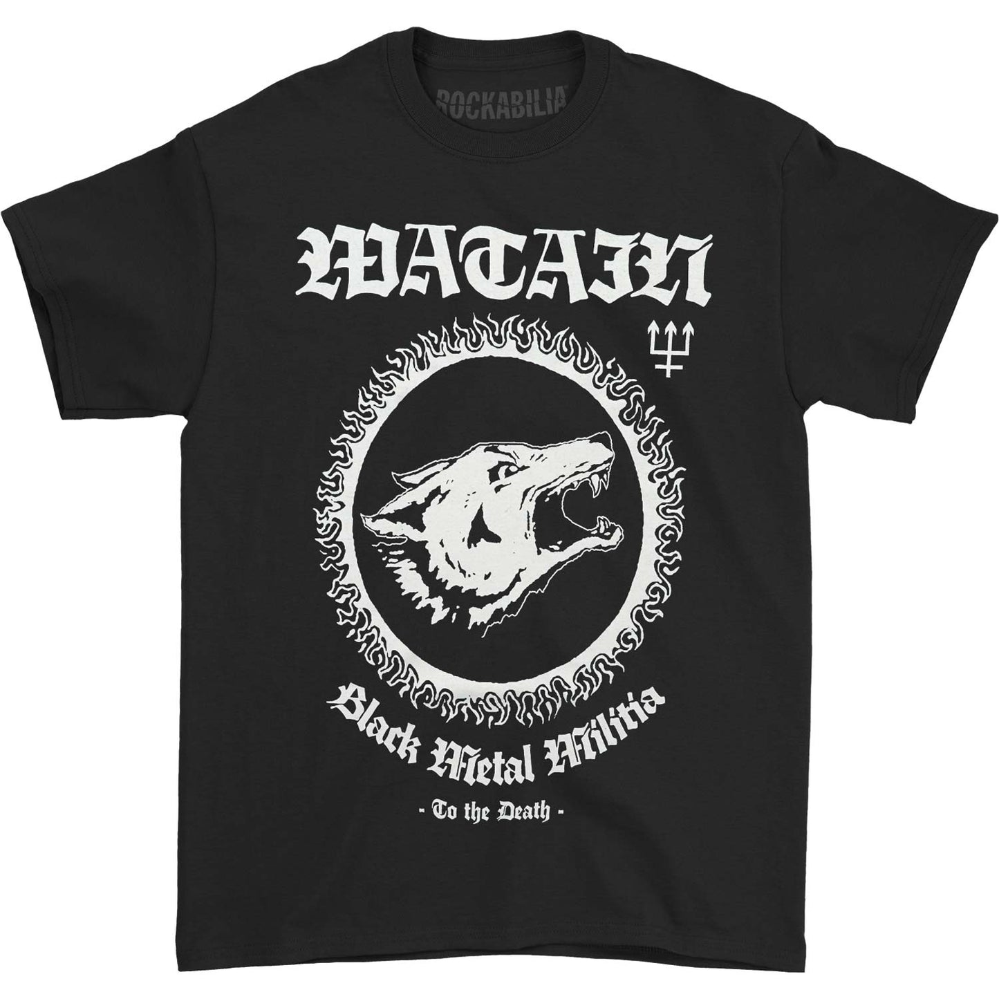 Black Metal Militia T-shirt Style001