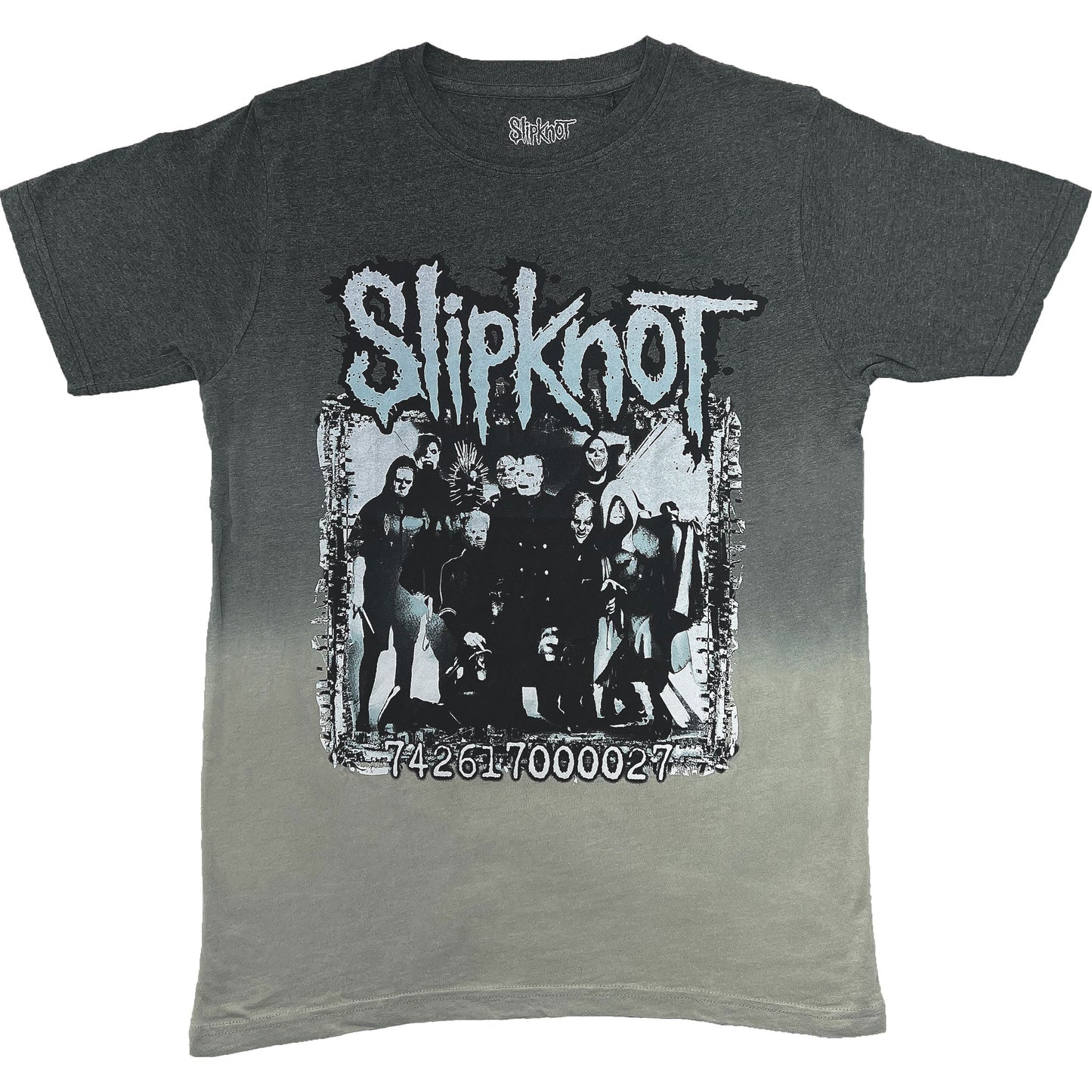 Barcode Photo (Back Print & Dip-Dye) Tie Dye T-shirt