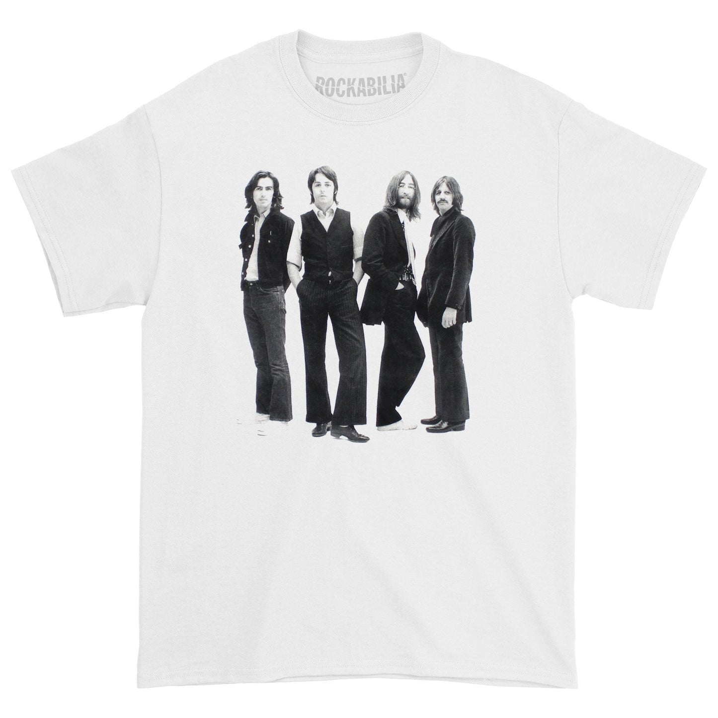 Black & White Group Posed Standing Photo T-shirt