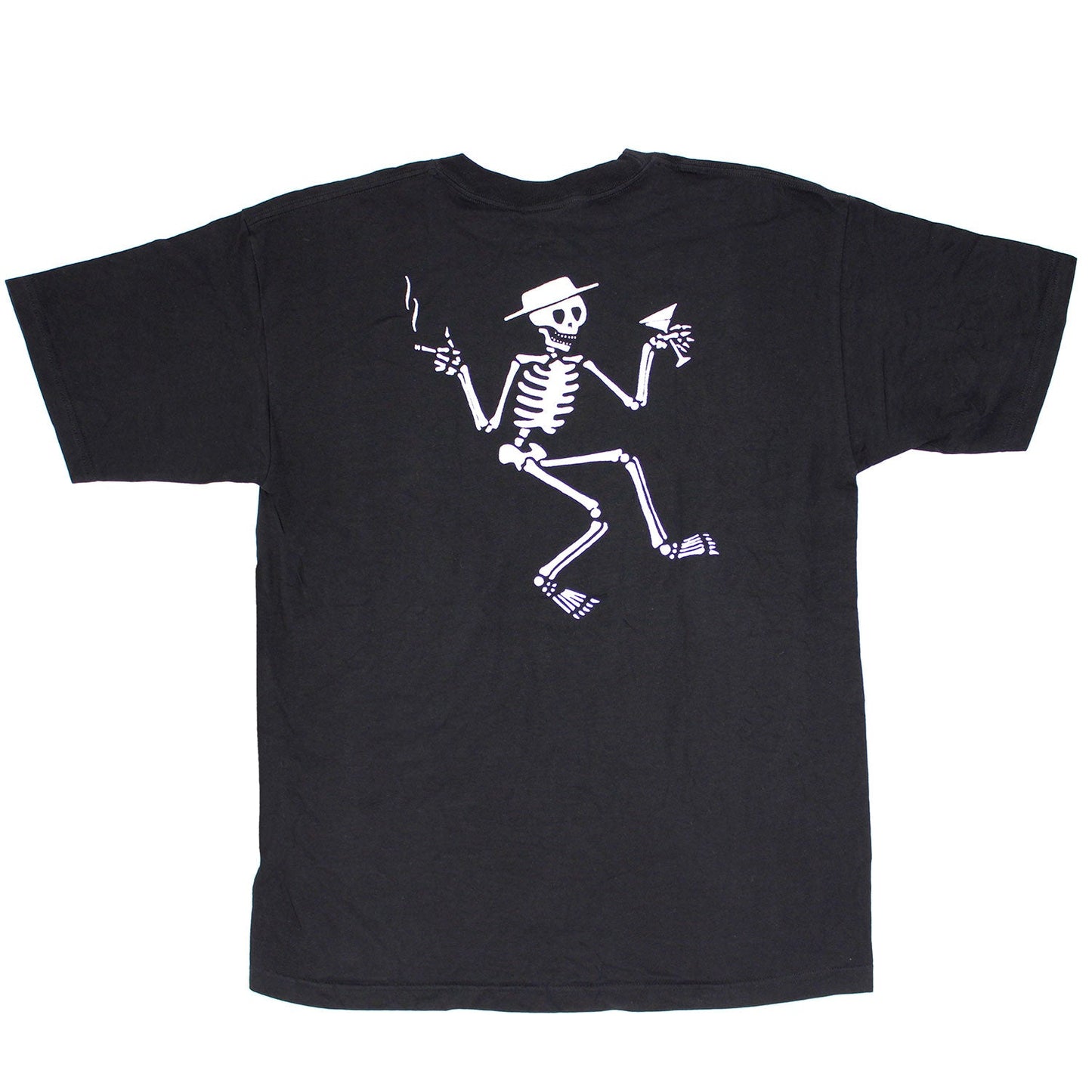 Black & White Live Band Photo Over Logo T-shirt