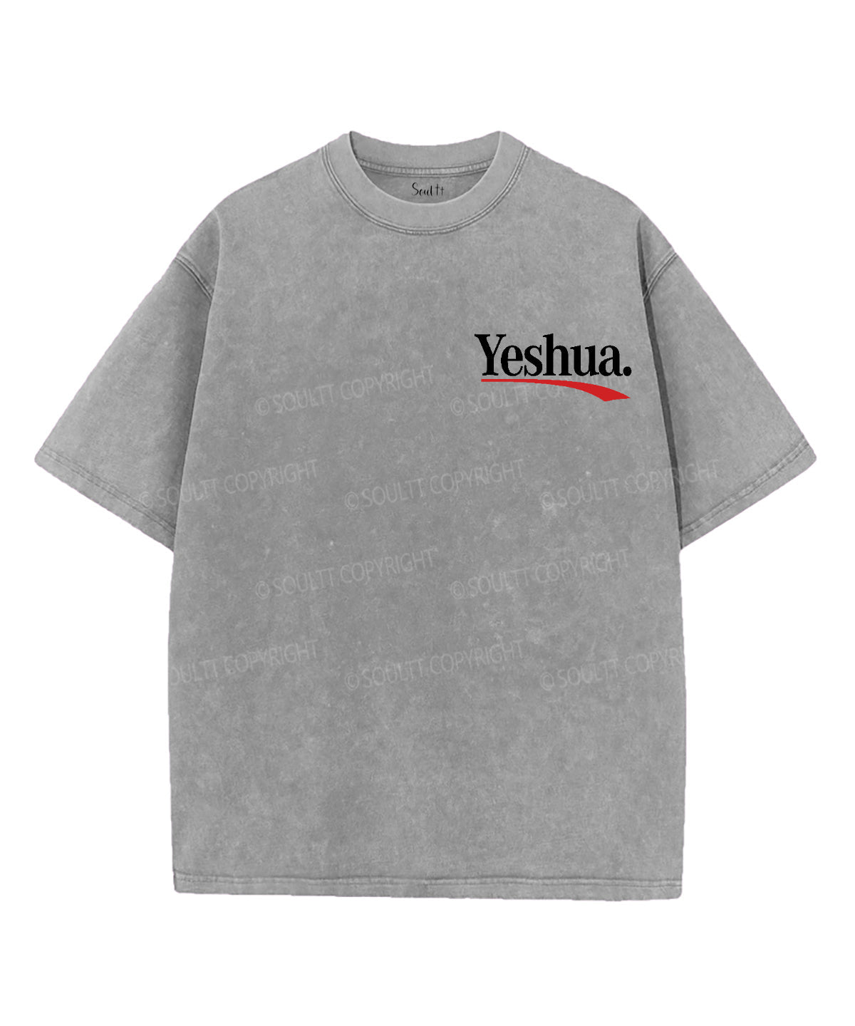 Yeshua Double Sided Unisex Washed Christian T-shirt
