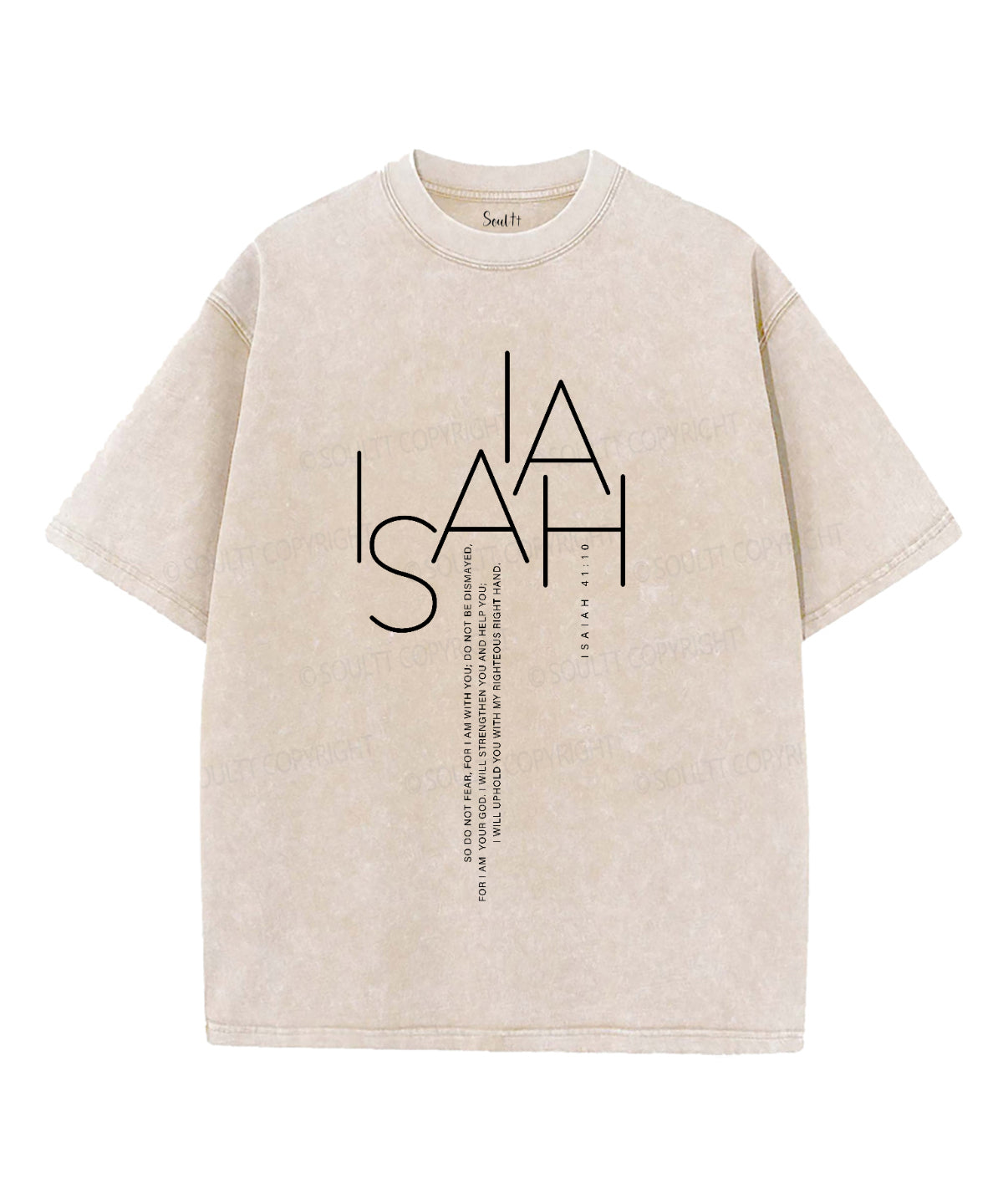 I'm With You Washed Christian T-shirt