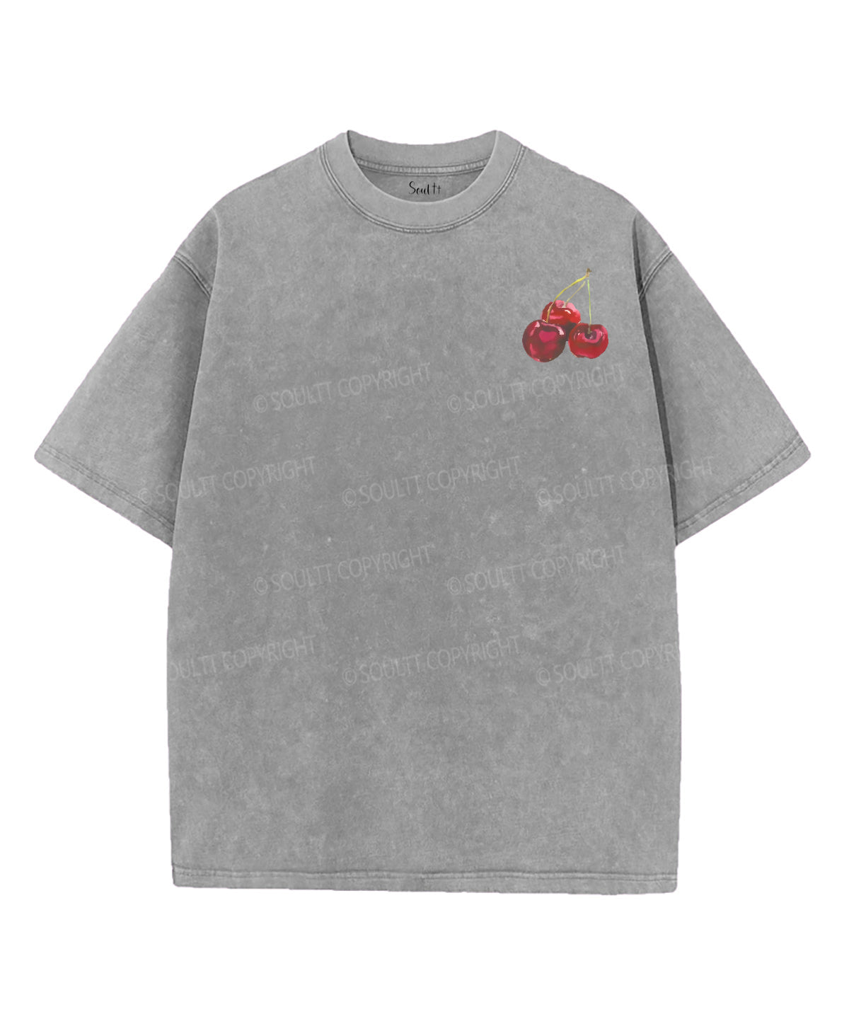 Fruit Of The Spirit Double Sided Unisex Washed Christian T-shirt Style028