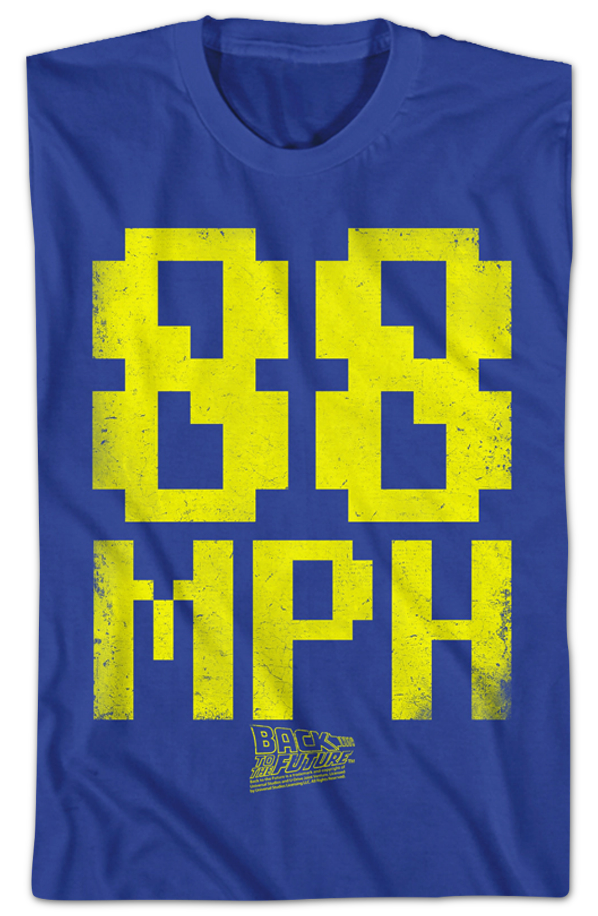 8-Bit 88 MPH Back To The Future T-Shirt