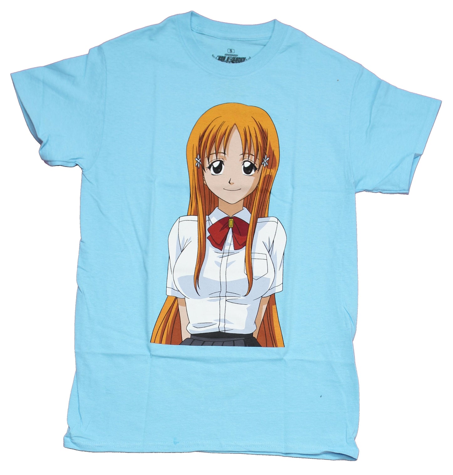 Bleach Mens T-Shirt - Orihime Smiling Image