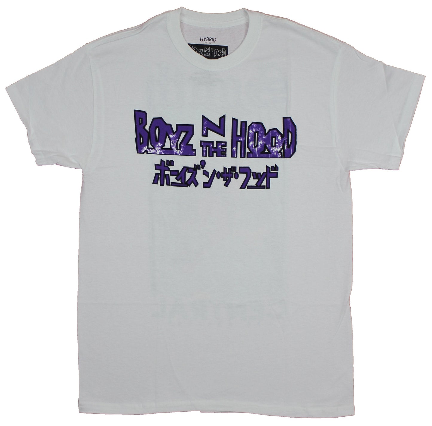 Boys in the Hood Mens T-Shirt - Classic Logo Front South Central Photo Back