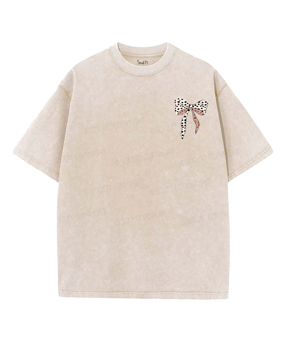 JESUS LOVES ME Double Sided Unisex Washed Christian T-shirt