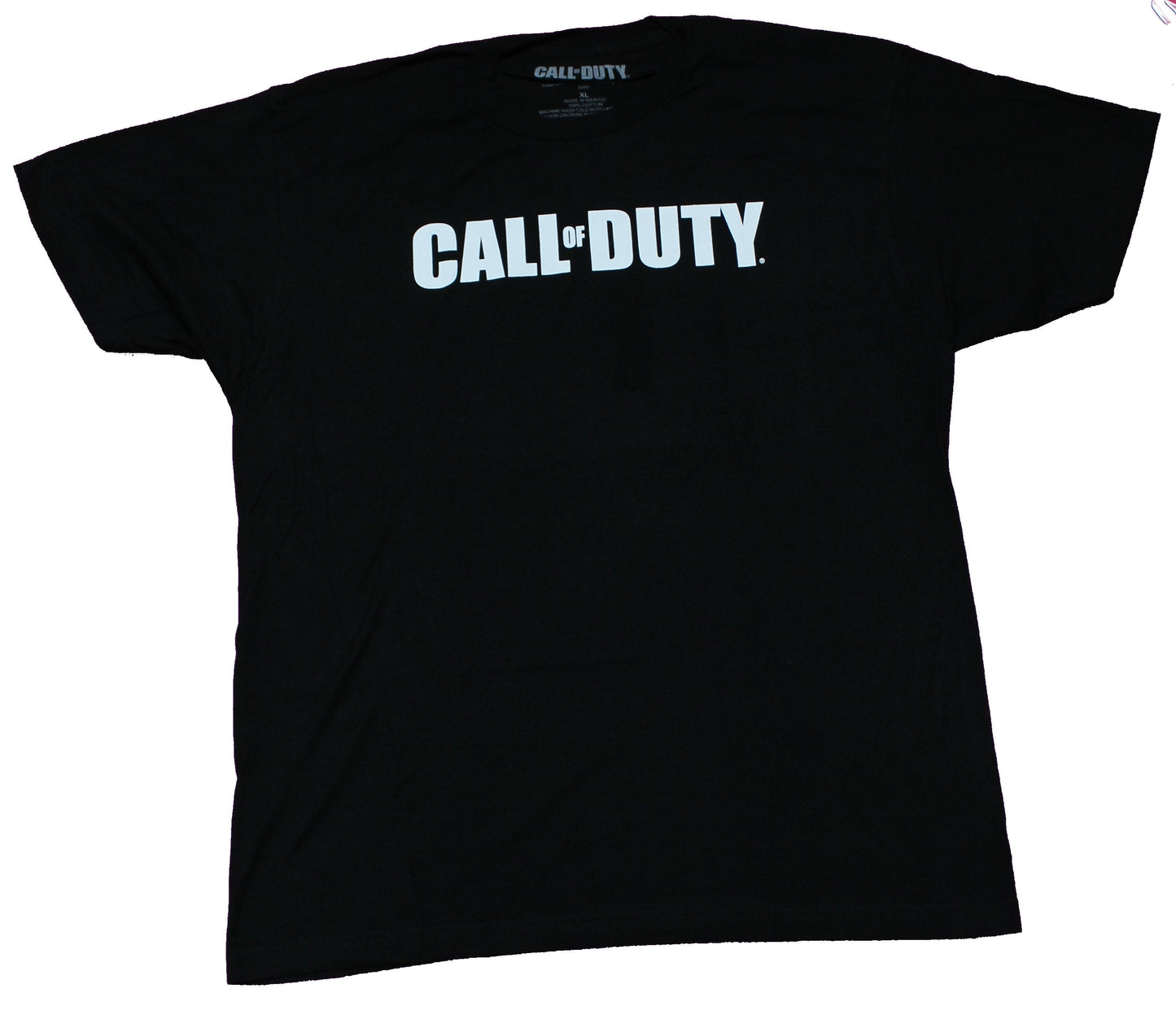 Call of Duty Mens T-Shirt - Classic White Word Logo