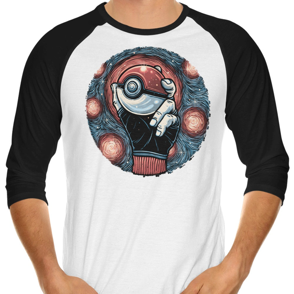 A Starry Catch - 3/4 Sleeve Raglan T-Shirt