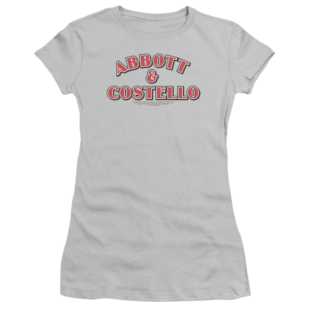 Abbott and Costello Logo - Juniors T-Shirt