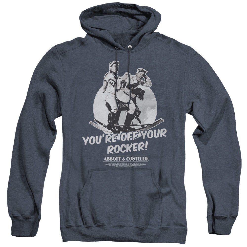 Abbott & Costello Off Your Rocker - Heather Pullover Hoodie