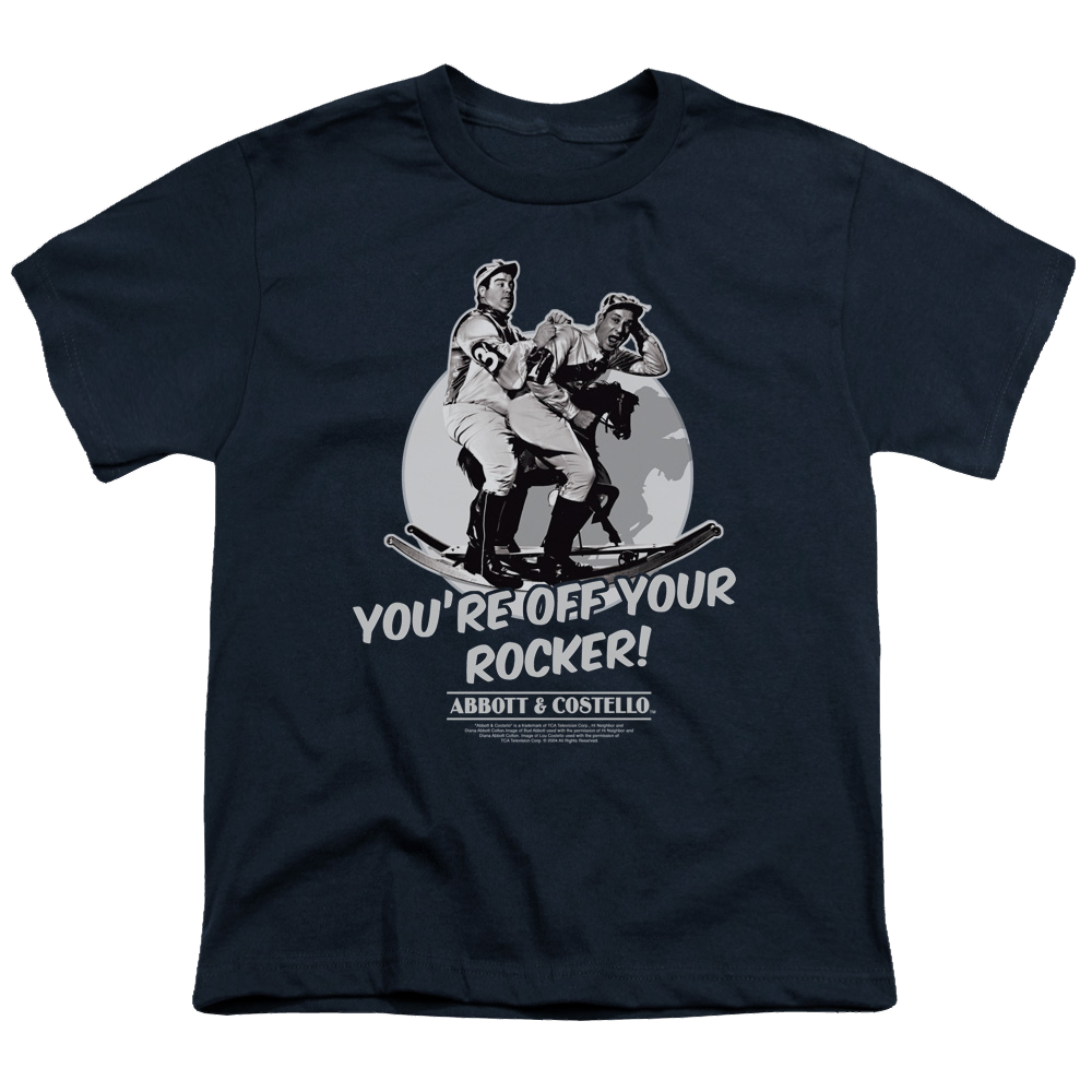 Abbott and Costello Off Your Rocker - Youth T-Shirt (Ages 8-12)