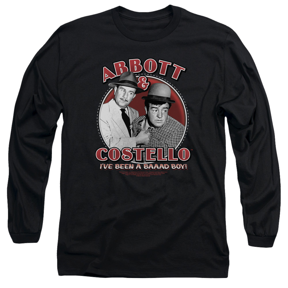 Abbott and Costello Bad Boy - Men's Long Sleeve T-Shirt