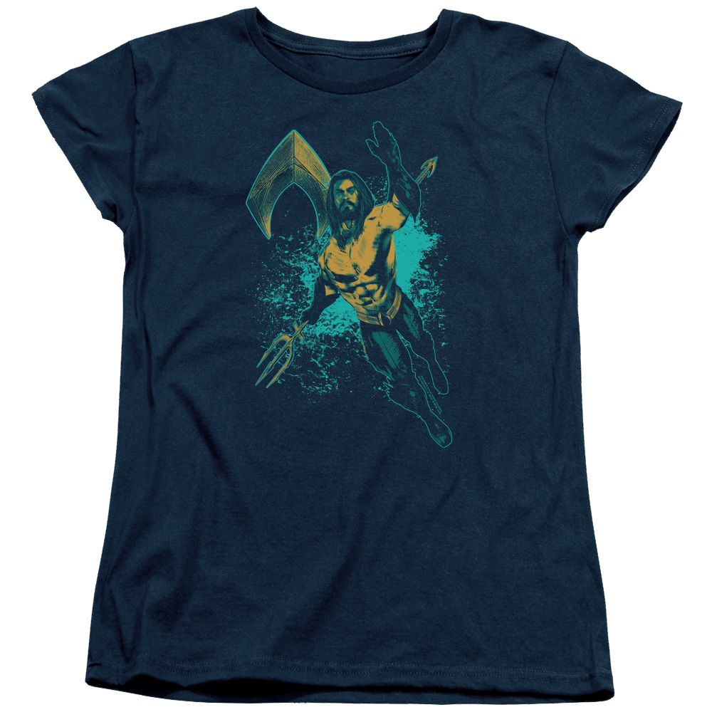 Aquaman Movie Make A Splash - Women's T-Shirt