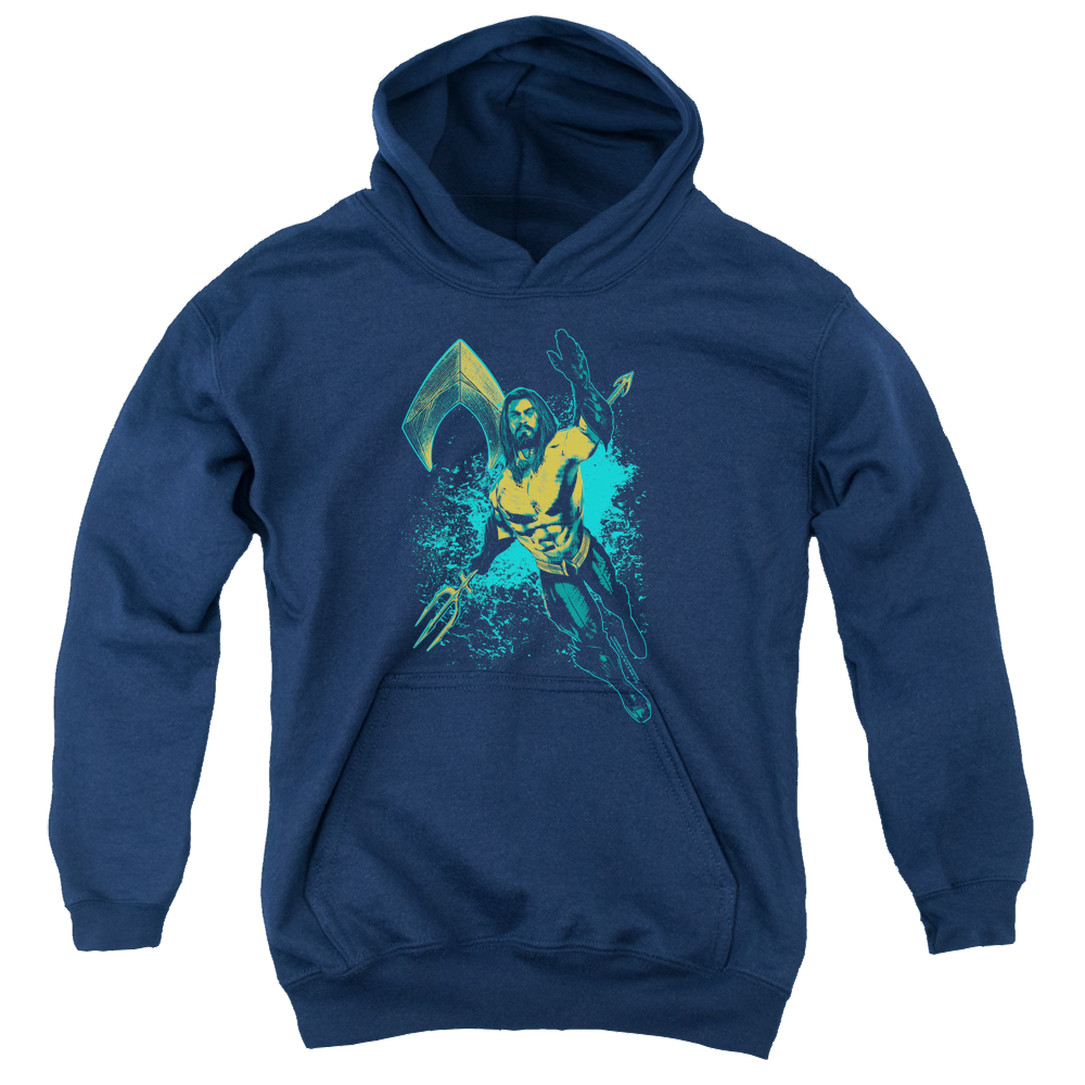 Aquaman Movie Make A Splash - Youth Hoodie