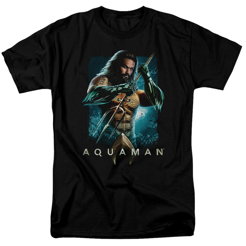 Aquaman Movie Trident - Men's Regular Fit T-Shirt