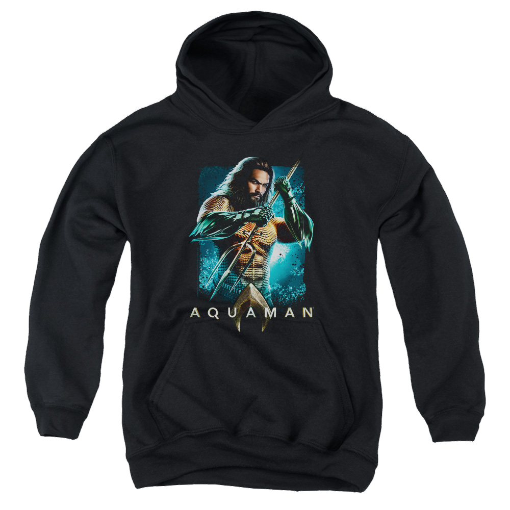 Aquaman Movie Trident - Youth Hoodie