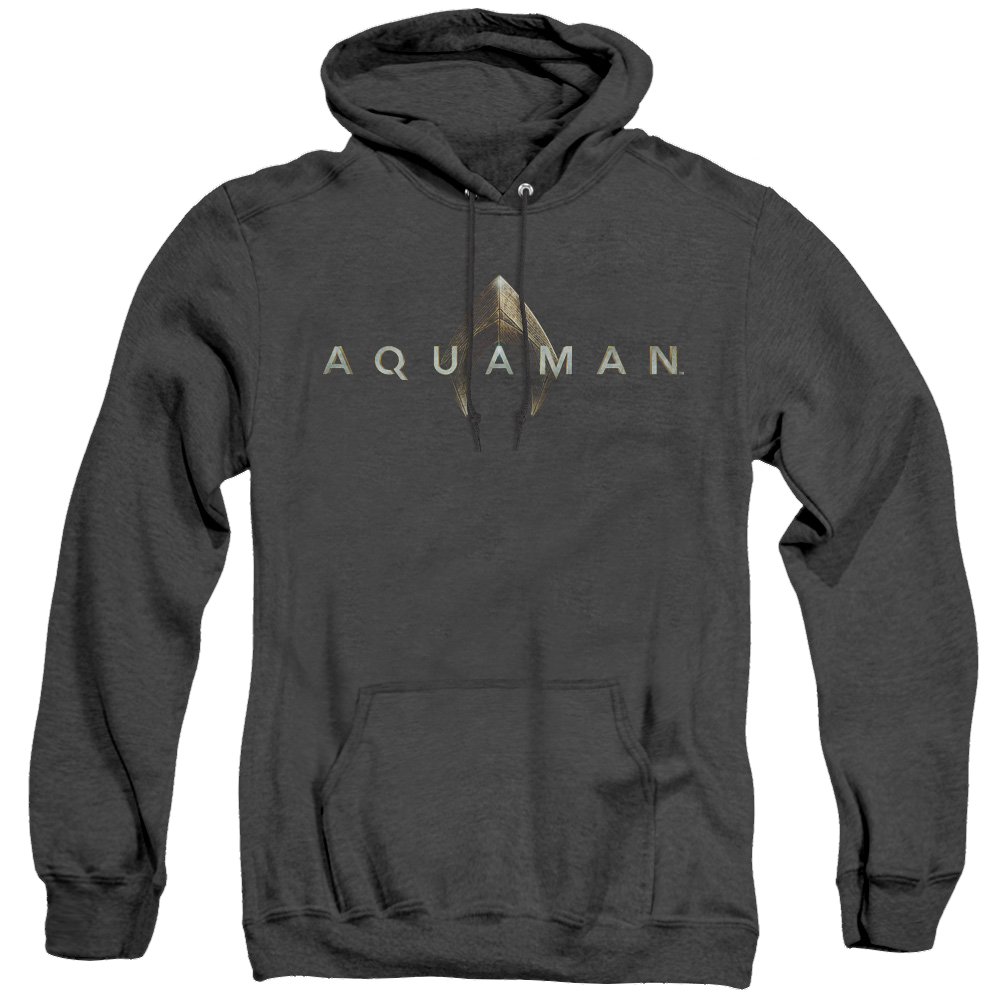 Aquaman Movie Logo - Heather Pullover Hoodie