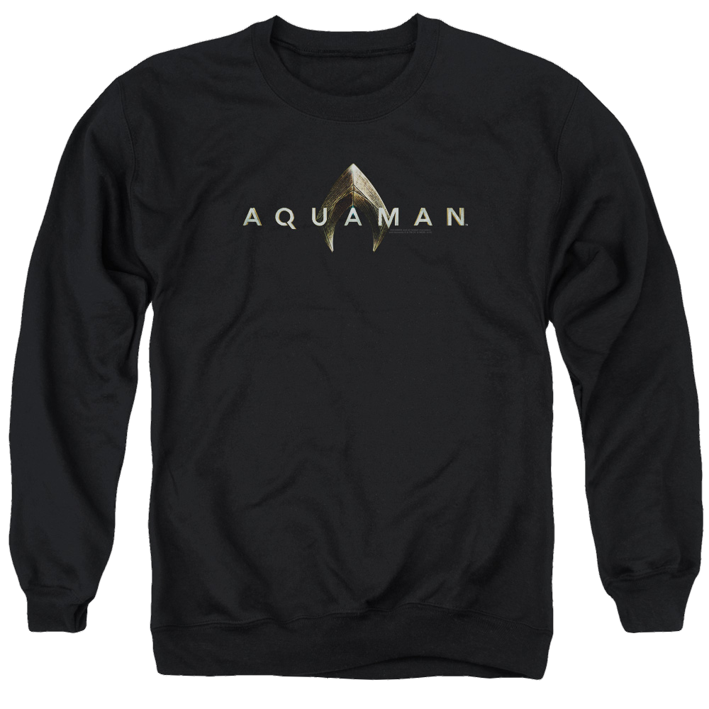 Aquaman Movie Logo - Men's Crewneck Sweatshirt