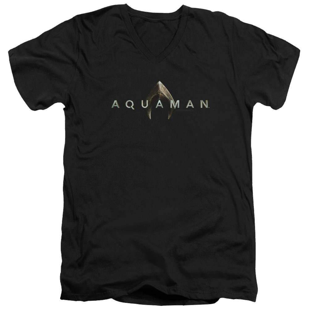 Aquaman Movie Logo - Men's V-Neck T-Shirt