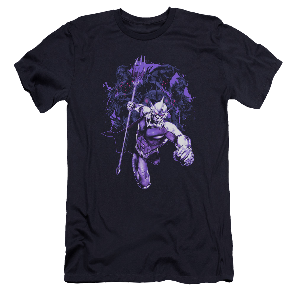 Aquaman Movie Evil Doers - Men's Premium Slim Fit T-Shirt