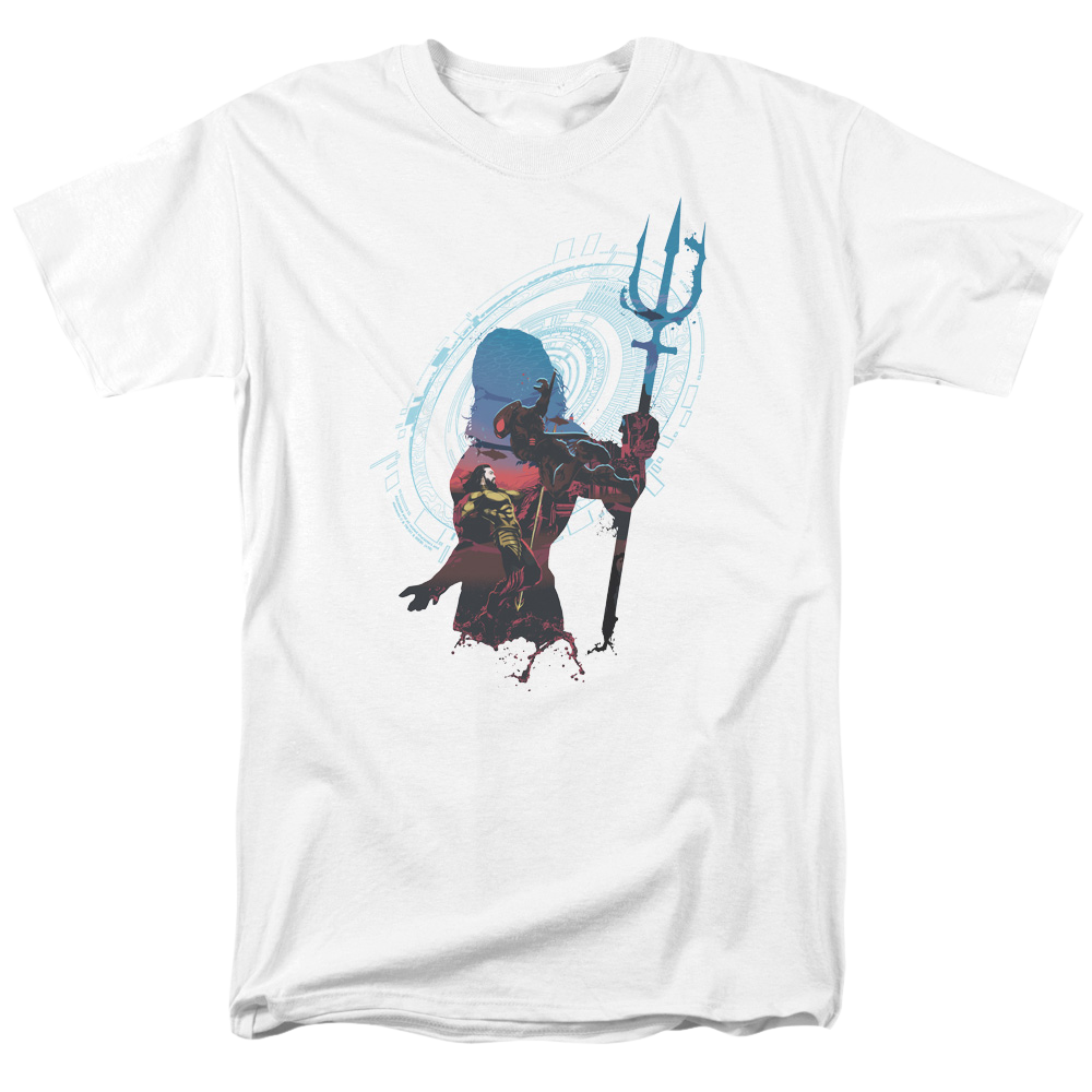 Aquaman Movie Silhouette - Men's Regular Fit T-Shirt