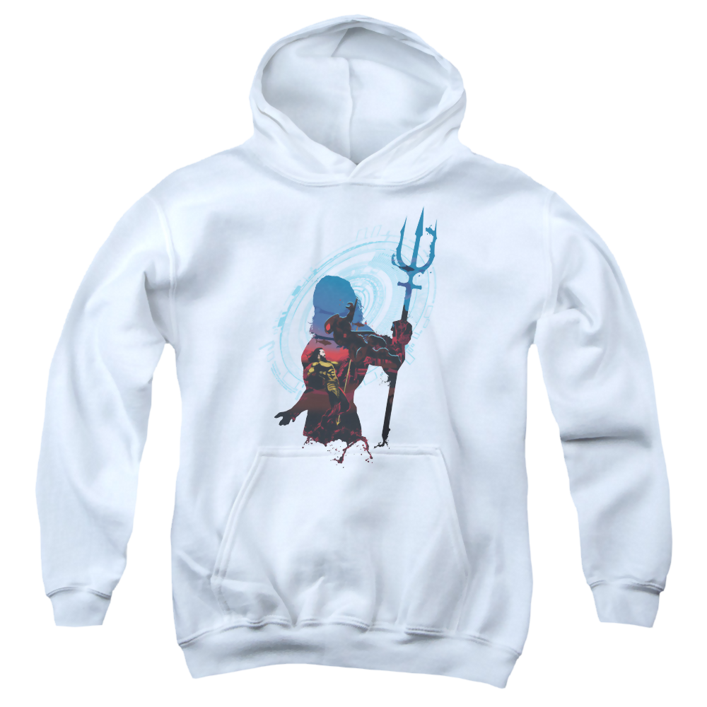 Aquaman Movie Silhouette - Youth Hoodie