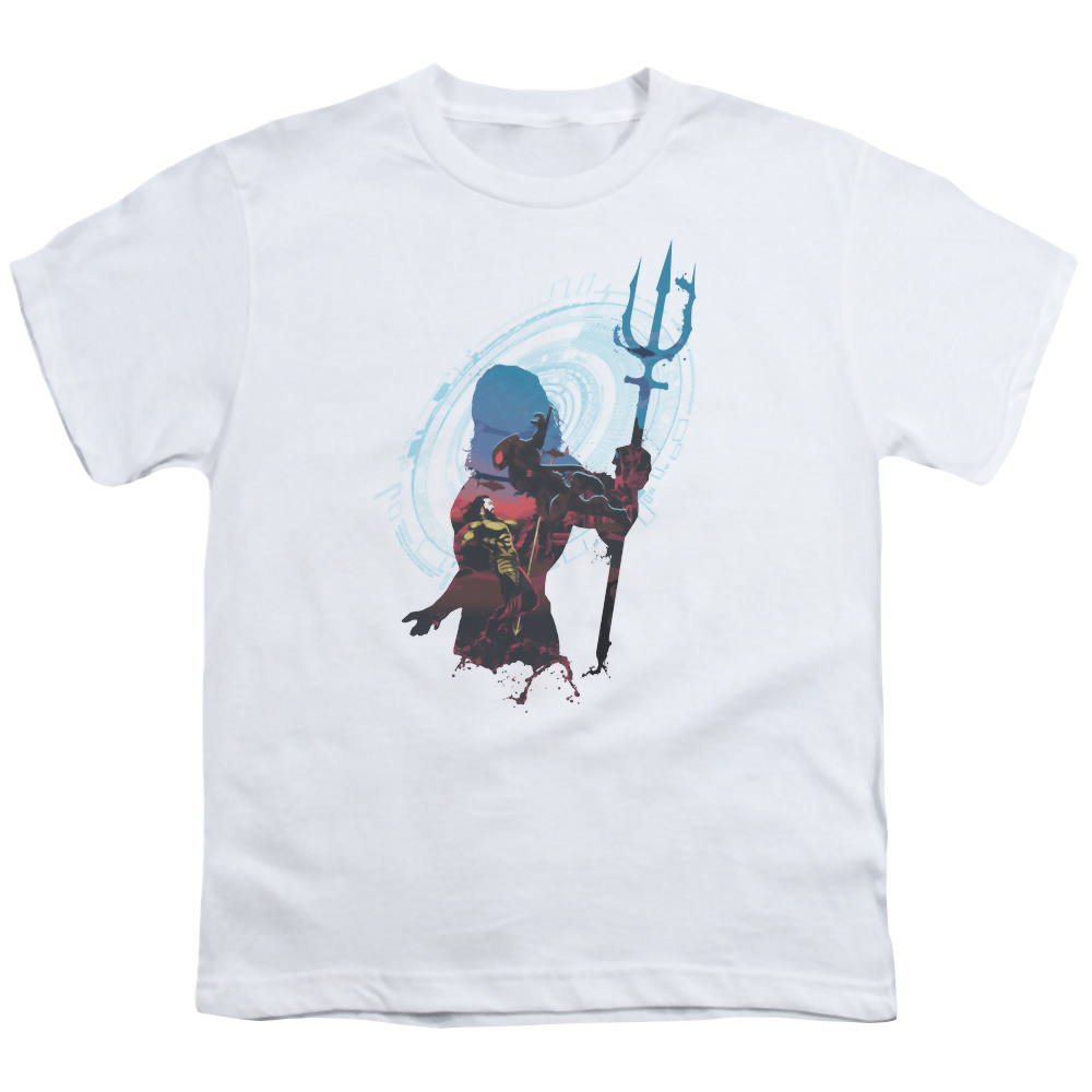 Aquaman Movie Silhouette - Youth T-Shirt
