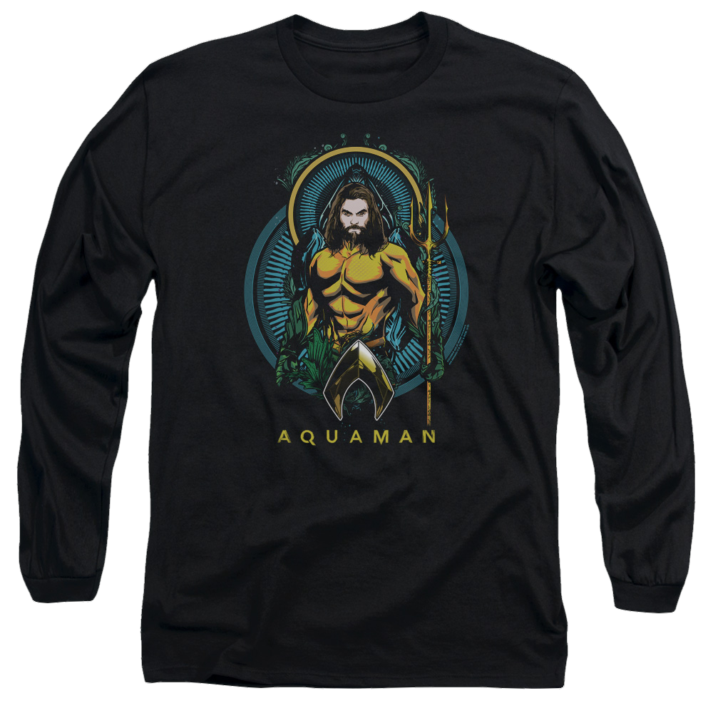 Aquaman Movie Aqua Nouveau - Men's Long Sleeve T-Shirt