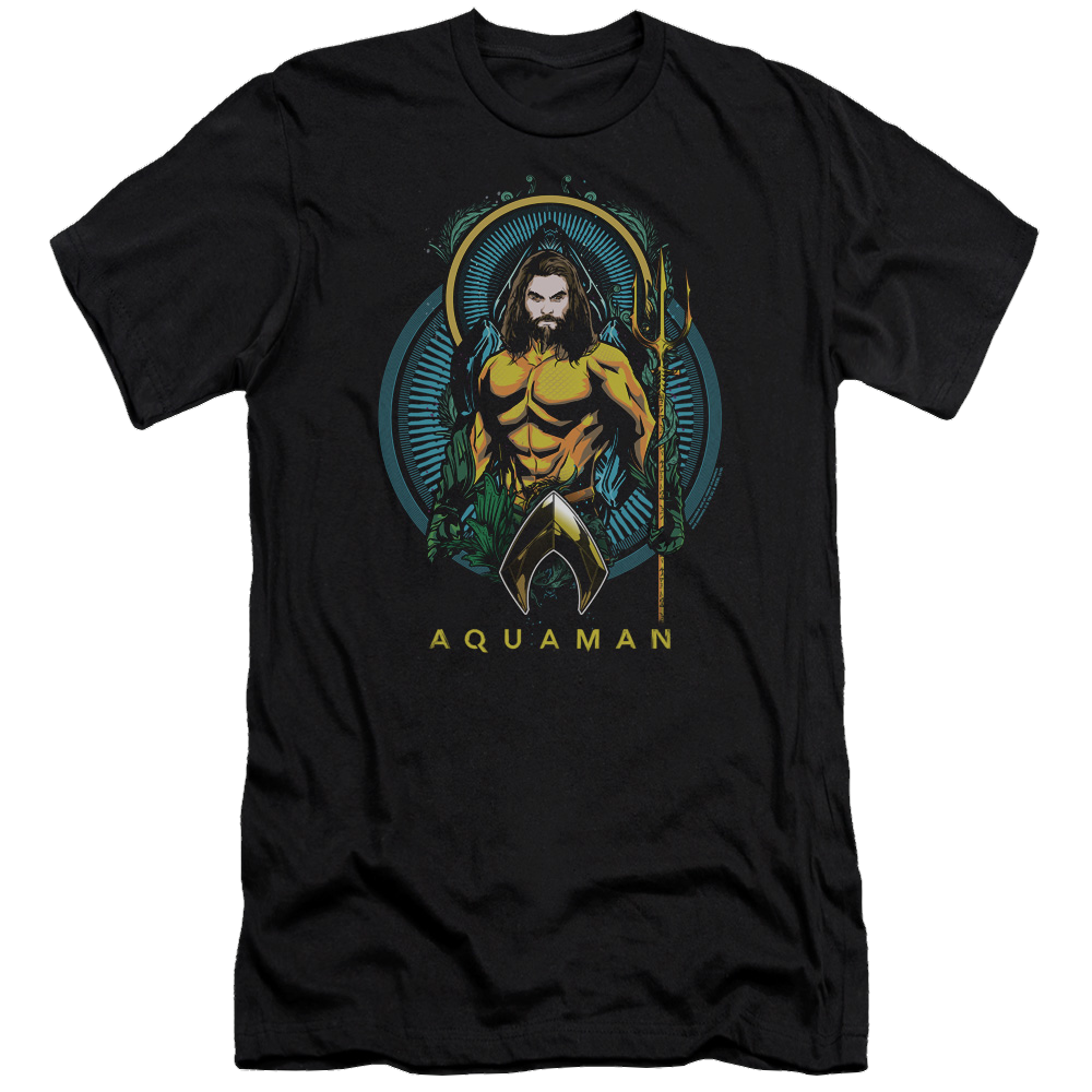 Aquaman Movie Aqua Nouveau - Men's Premium Slim Fit T-Shirt