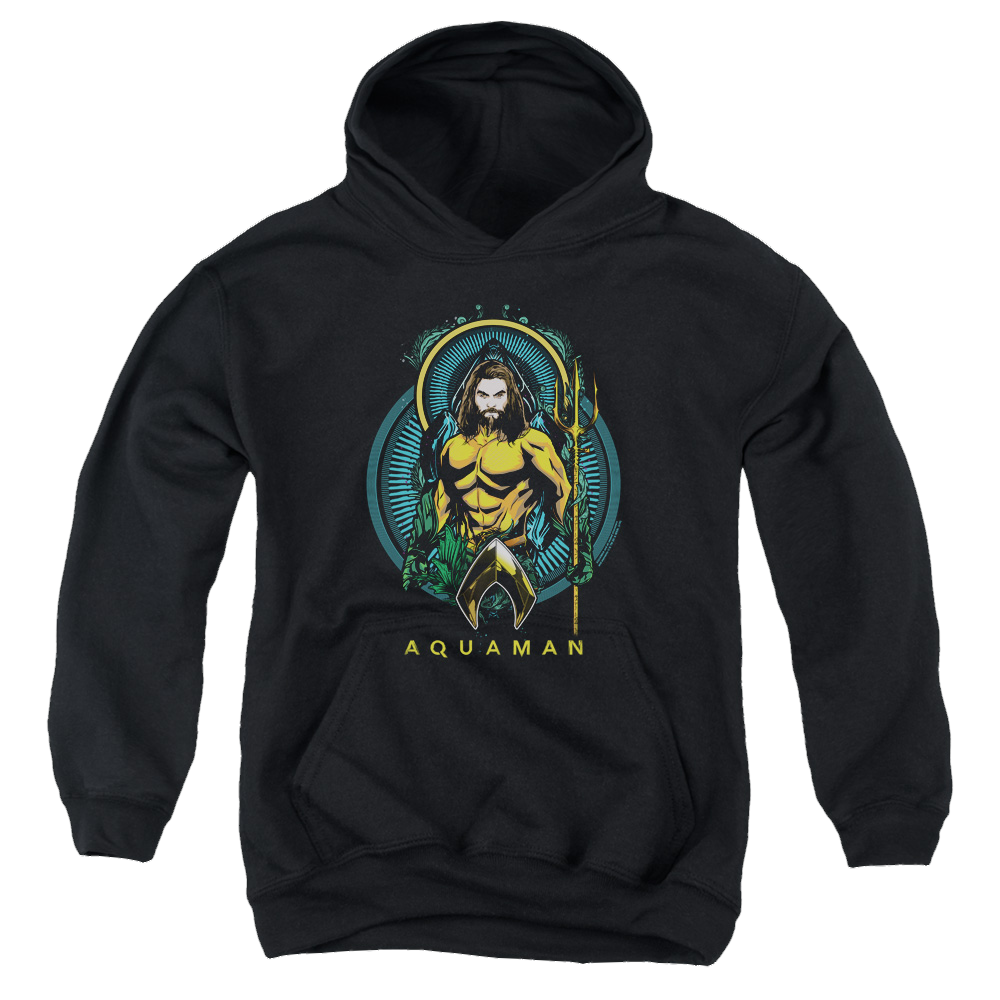 Aquaman Movie Aqua Nouveau - Youth Hoodie