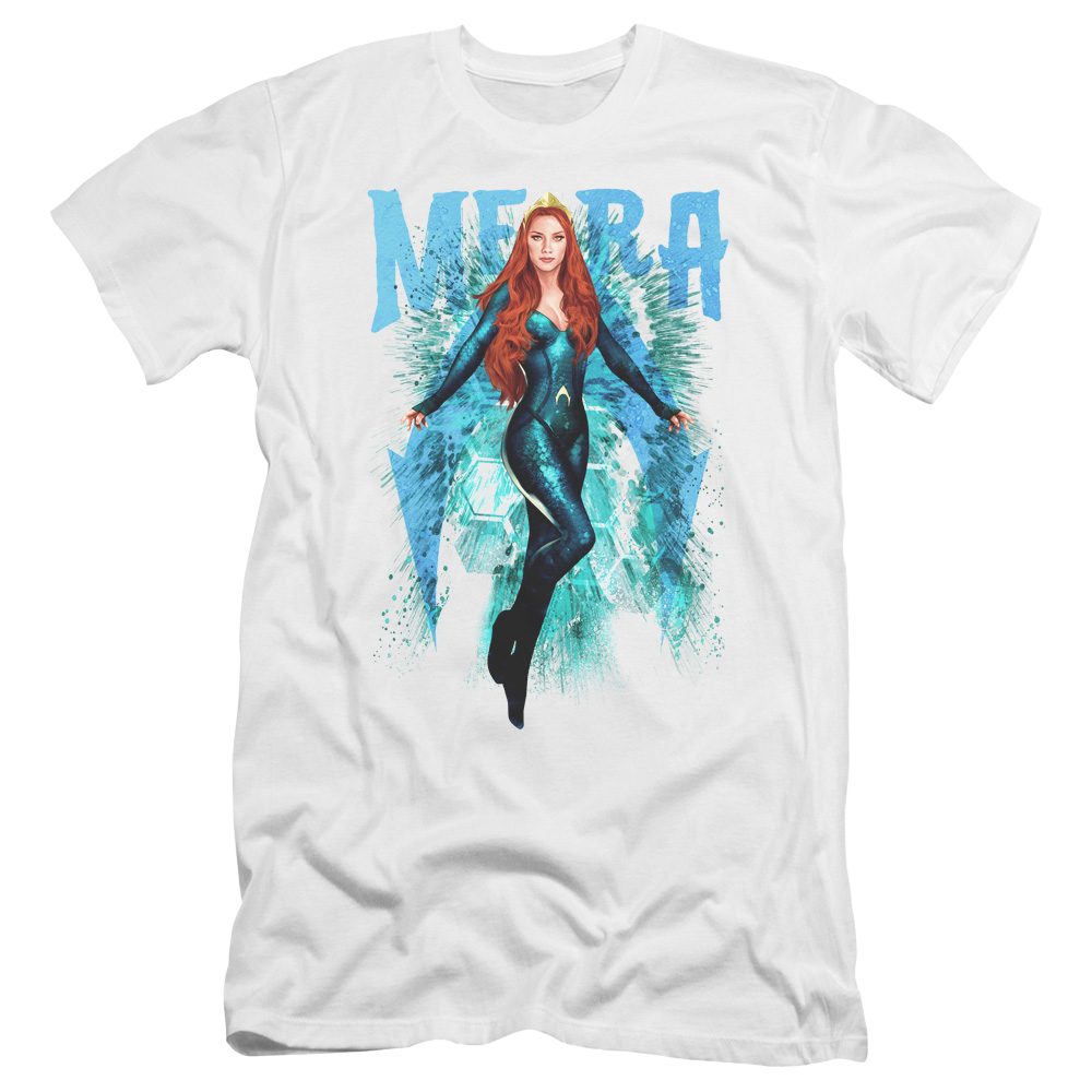 Aquaman Movie Mera - Men's Premium Slim Fit T-Shirt