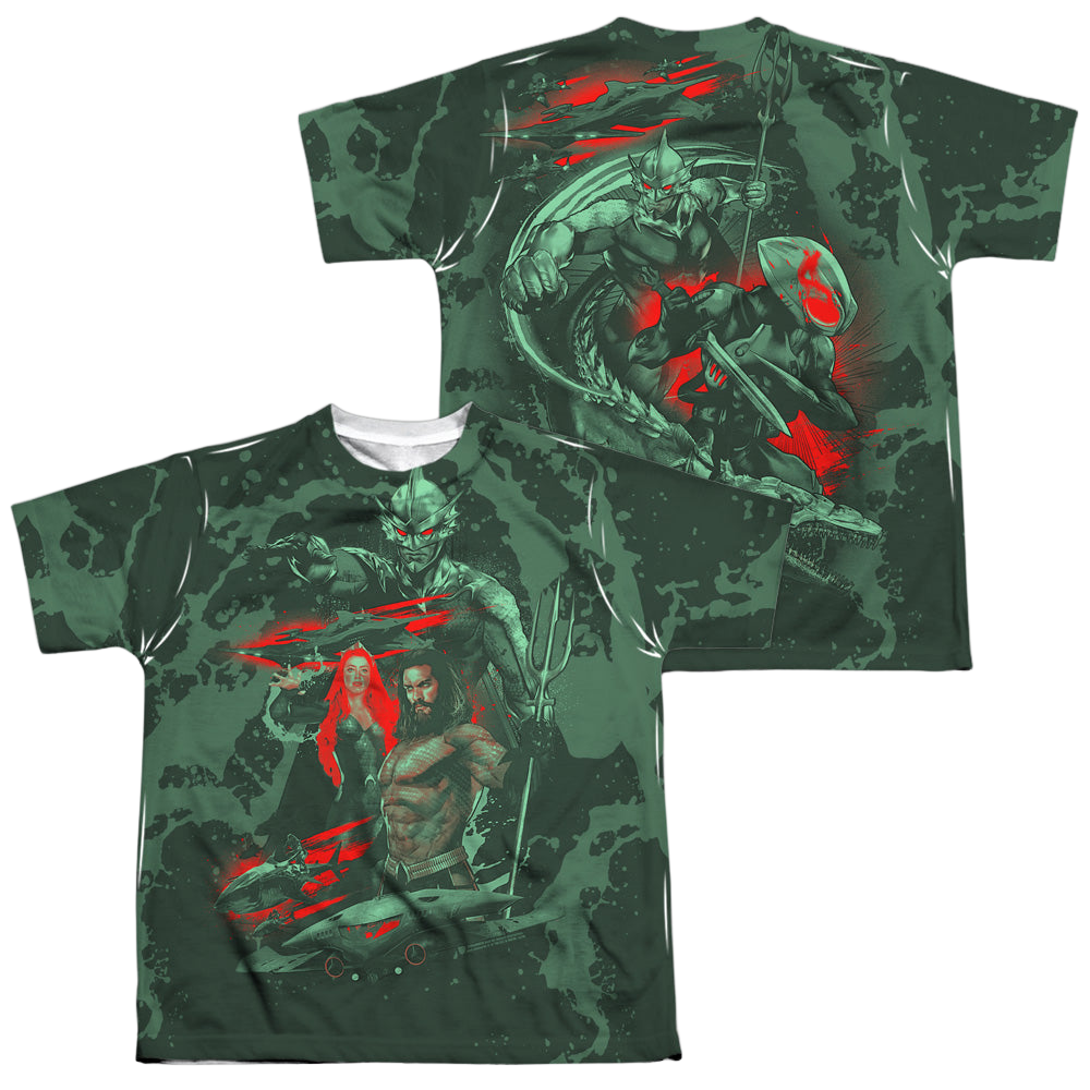 Aquaman Movie Good And Evil - Youth All-Over Print T-Shirt