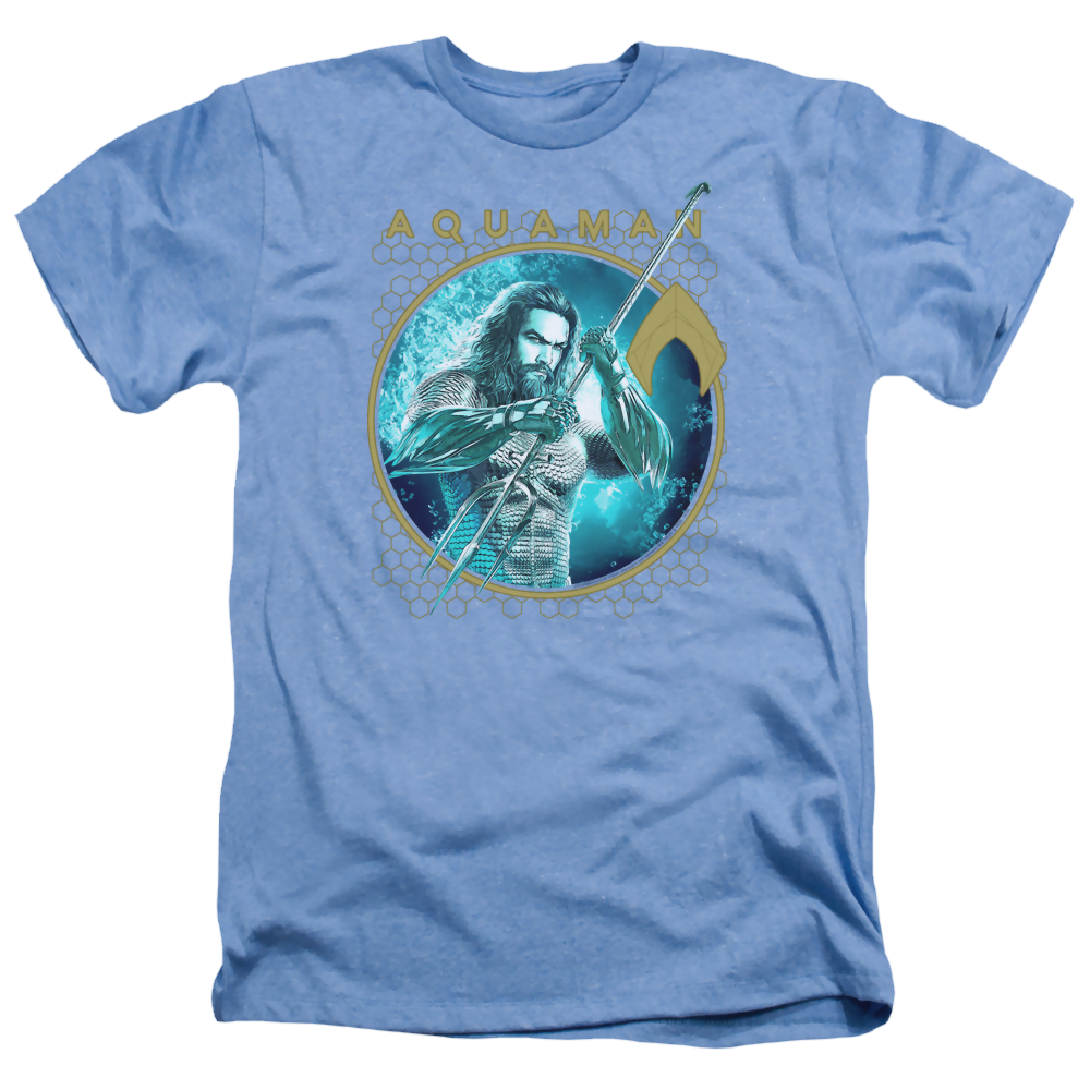 Aquaman Movie Trident Of Neptune - Men's Heather T-Shirt