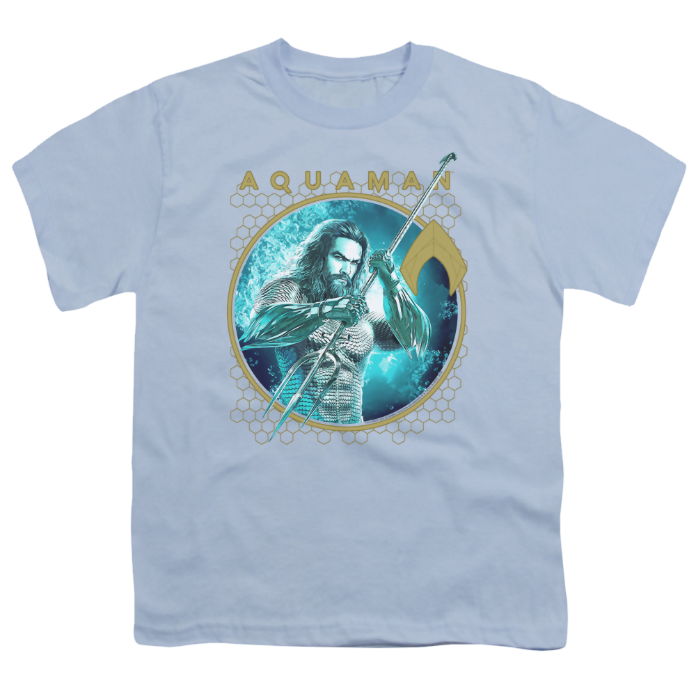 Aquaman Movie Trident Of Neptune - Youth T-Shirt